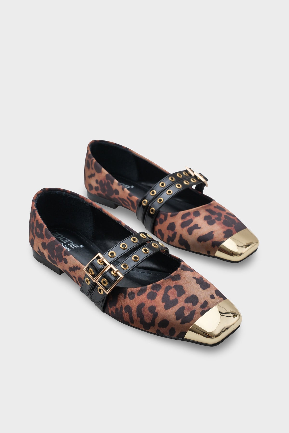 Erinn Metal Küt Burunlu Taşlı Babet