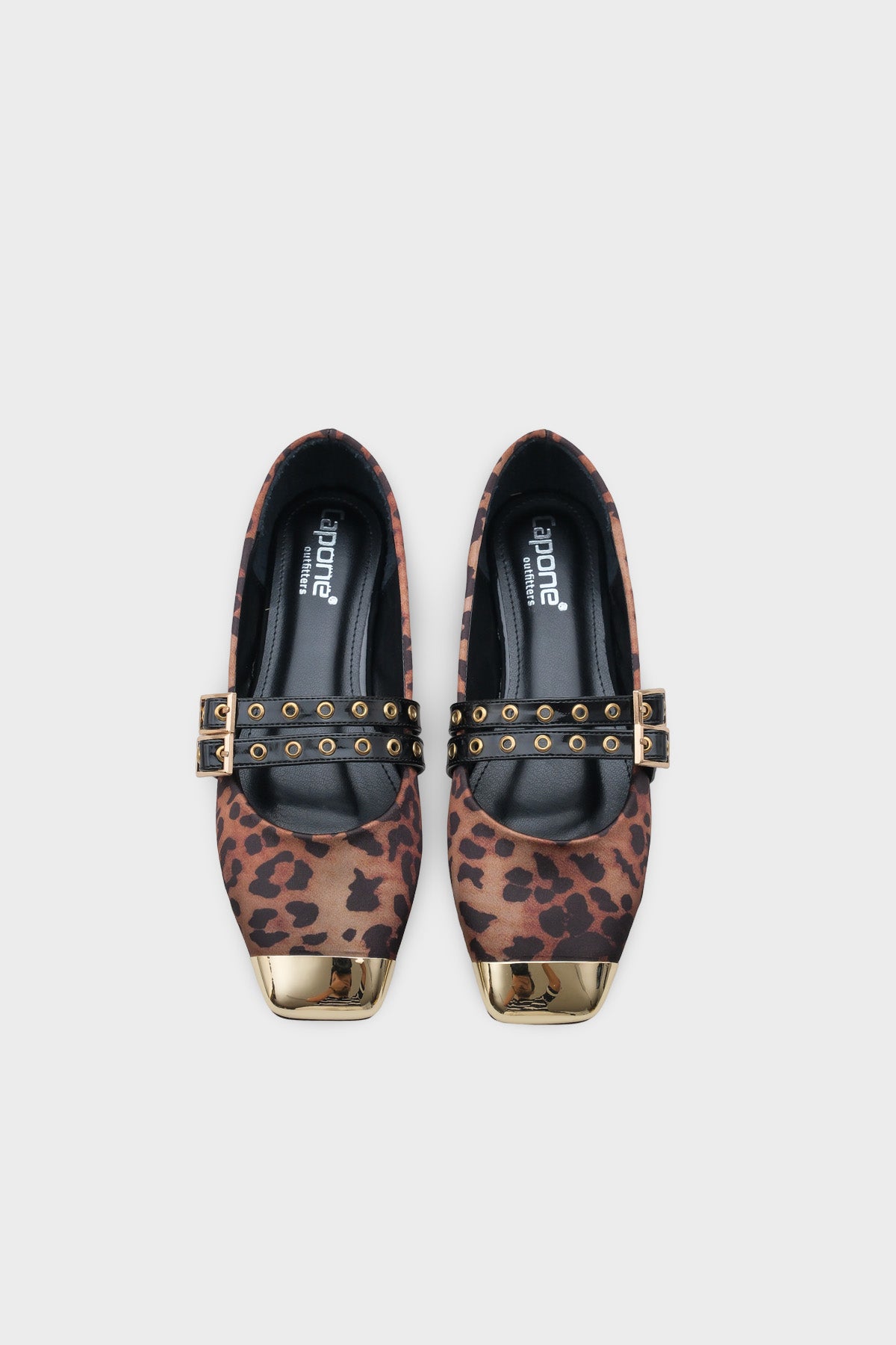 Erinn Metal Küt Burunlu Taşlı Babet