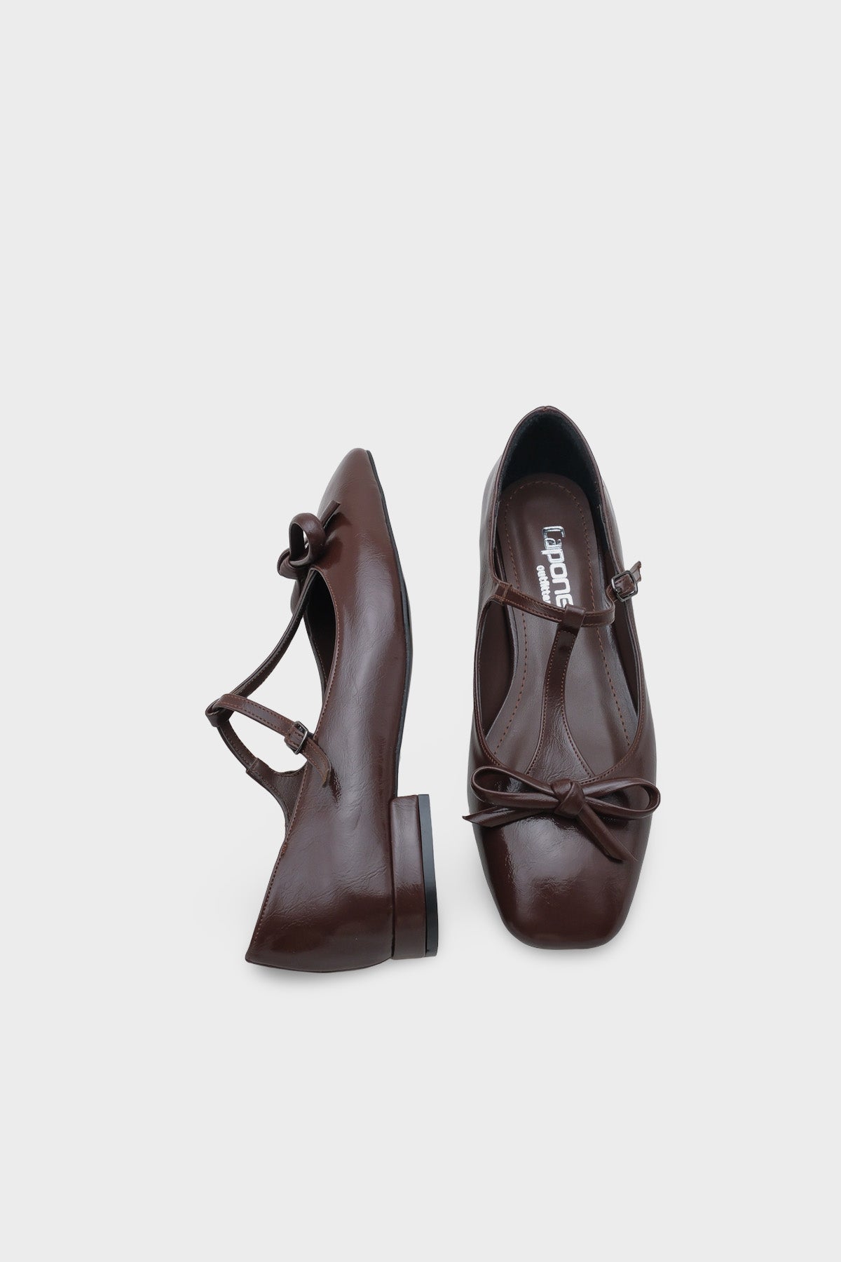 Suzi Küt Burunlu Bantlı Tokalı Kadın Babet