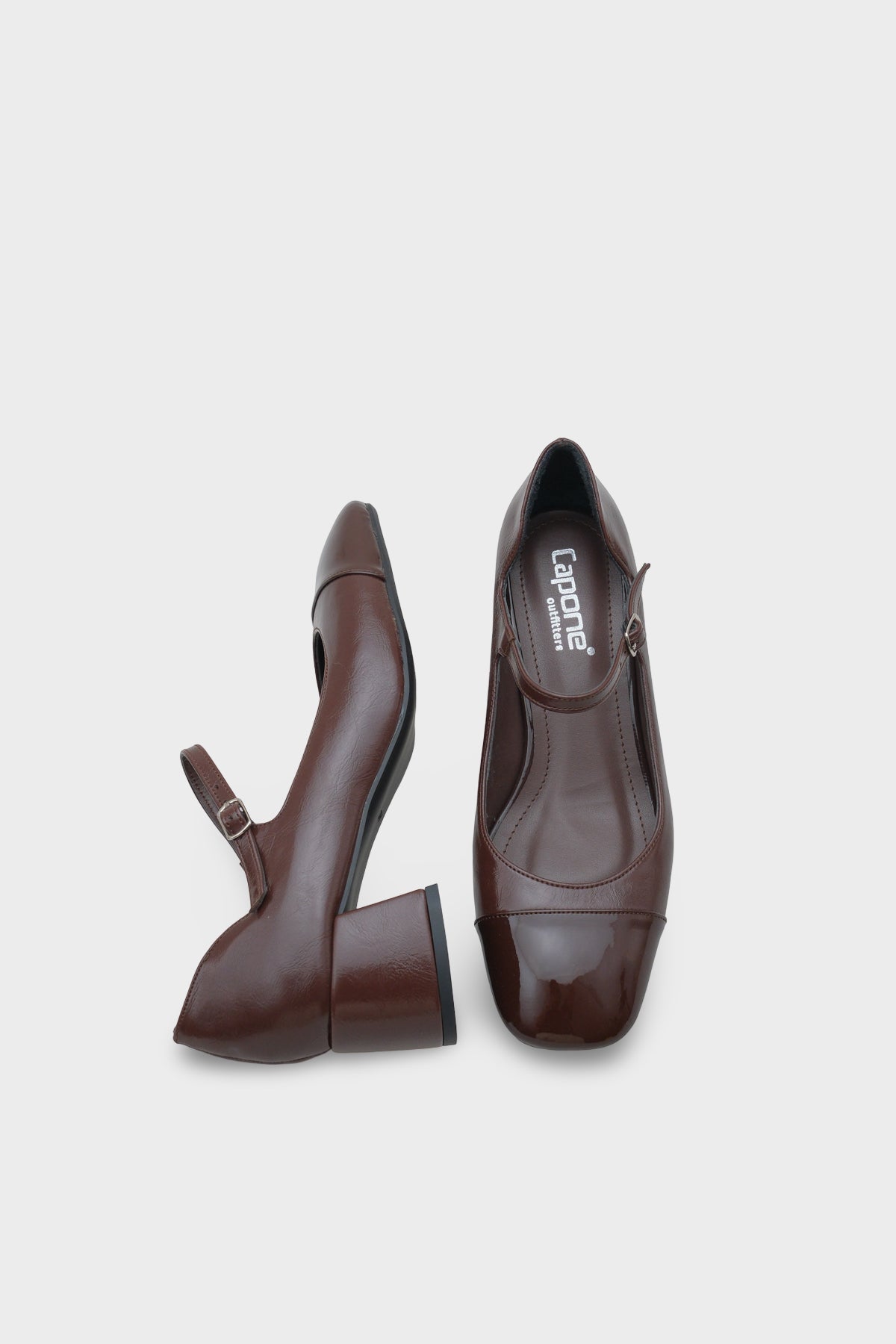 Sophie Orta Topuklu Bantlı Mary Jane Kadın Ayakkabı