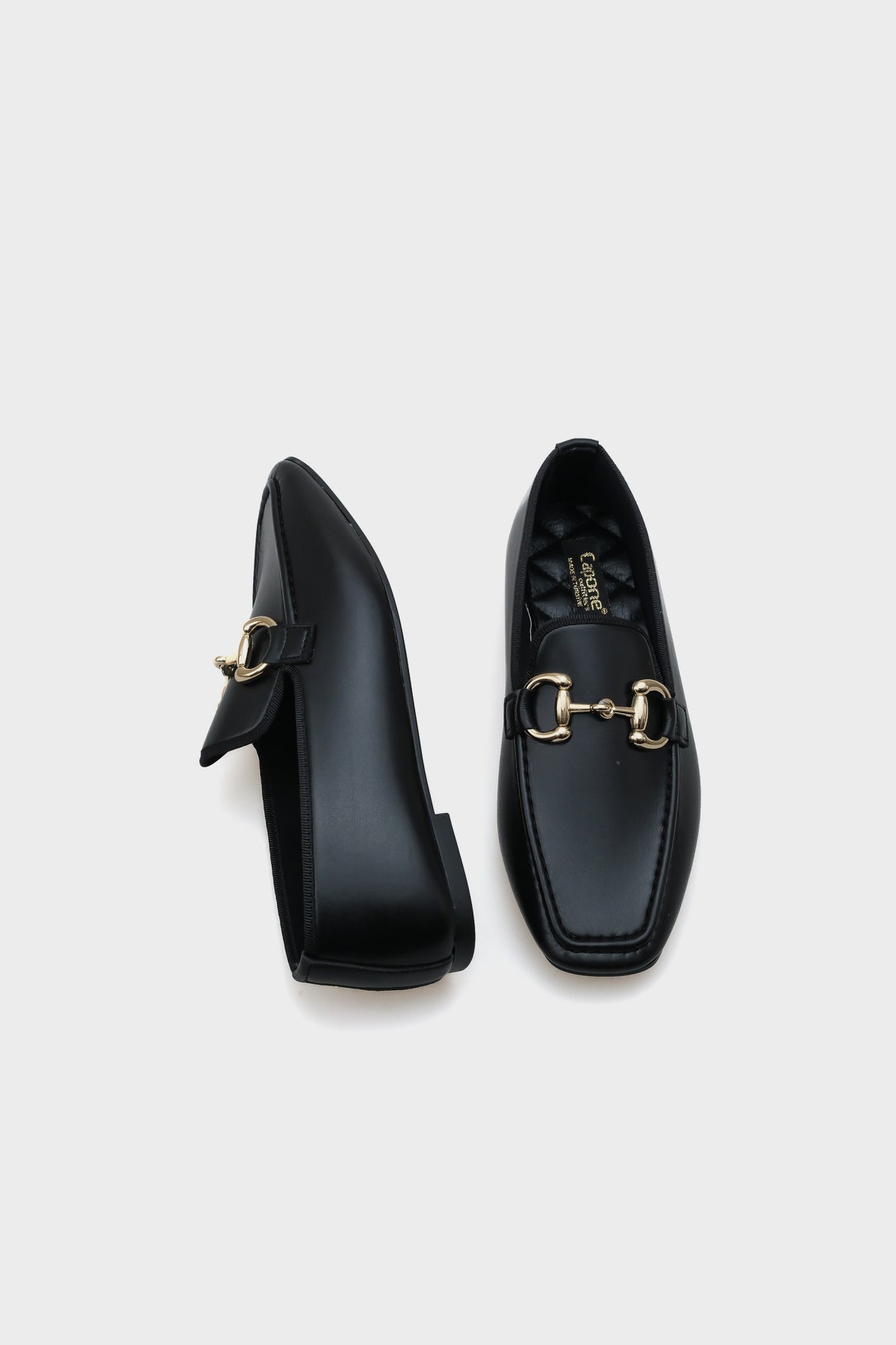 Metal Tokalı Kadın Loafer