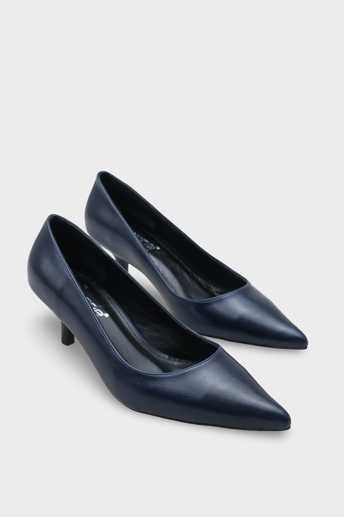 Veronica Orta Topuklu Sivri Burunlu Hakiki Deri Astar Kadın Stiletto