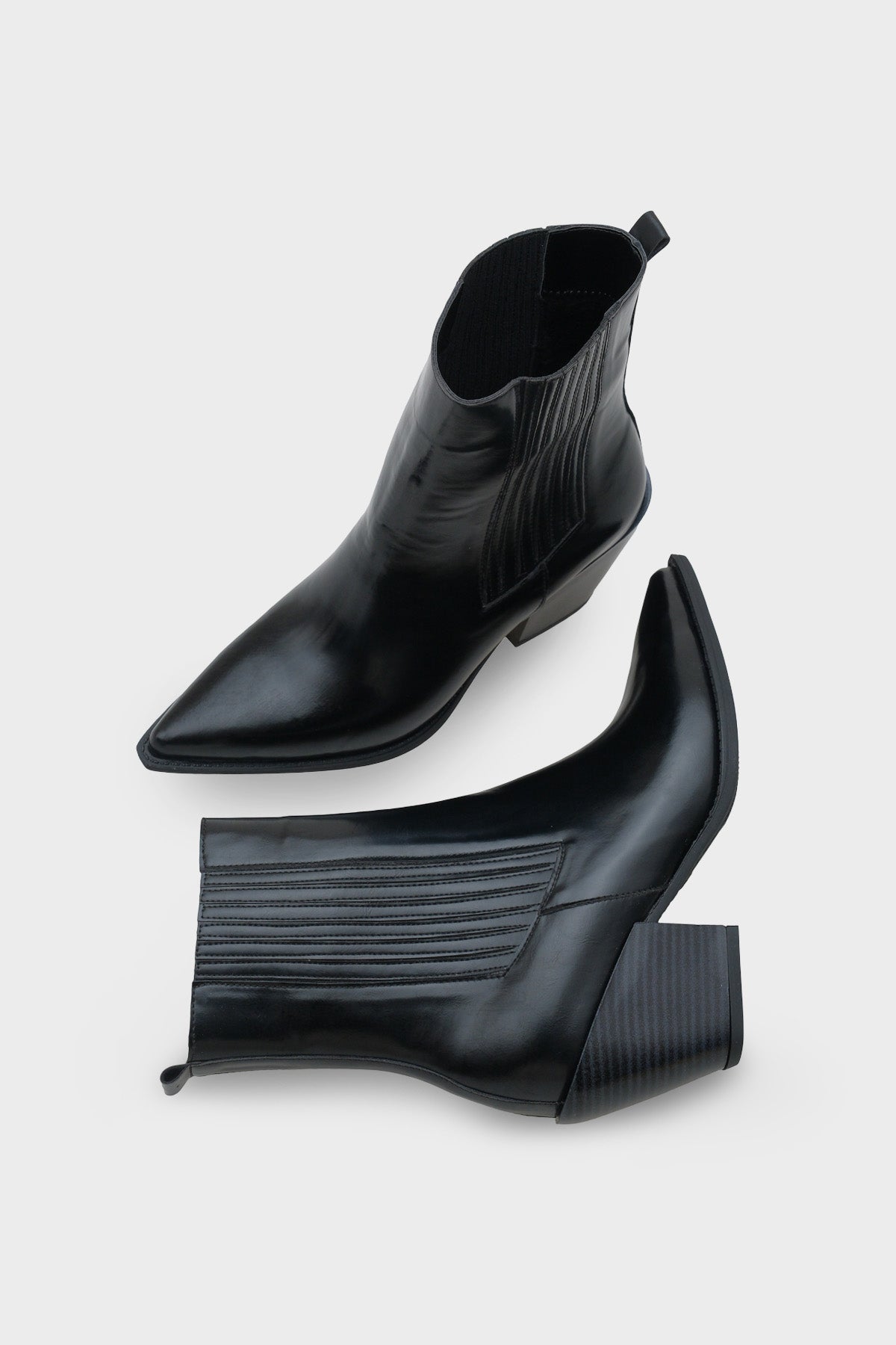 Ellyn Sivri Burunlu Yandan Lastikli Kadın Kovboy Bot