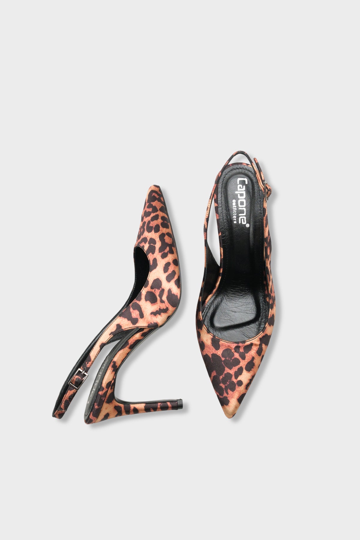 Helsa Hakiki Deri İç Astarlı Topuklu Arkası Açık Kadın Stiletto
