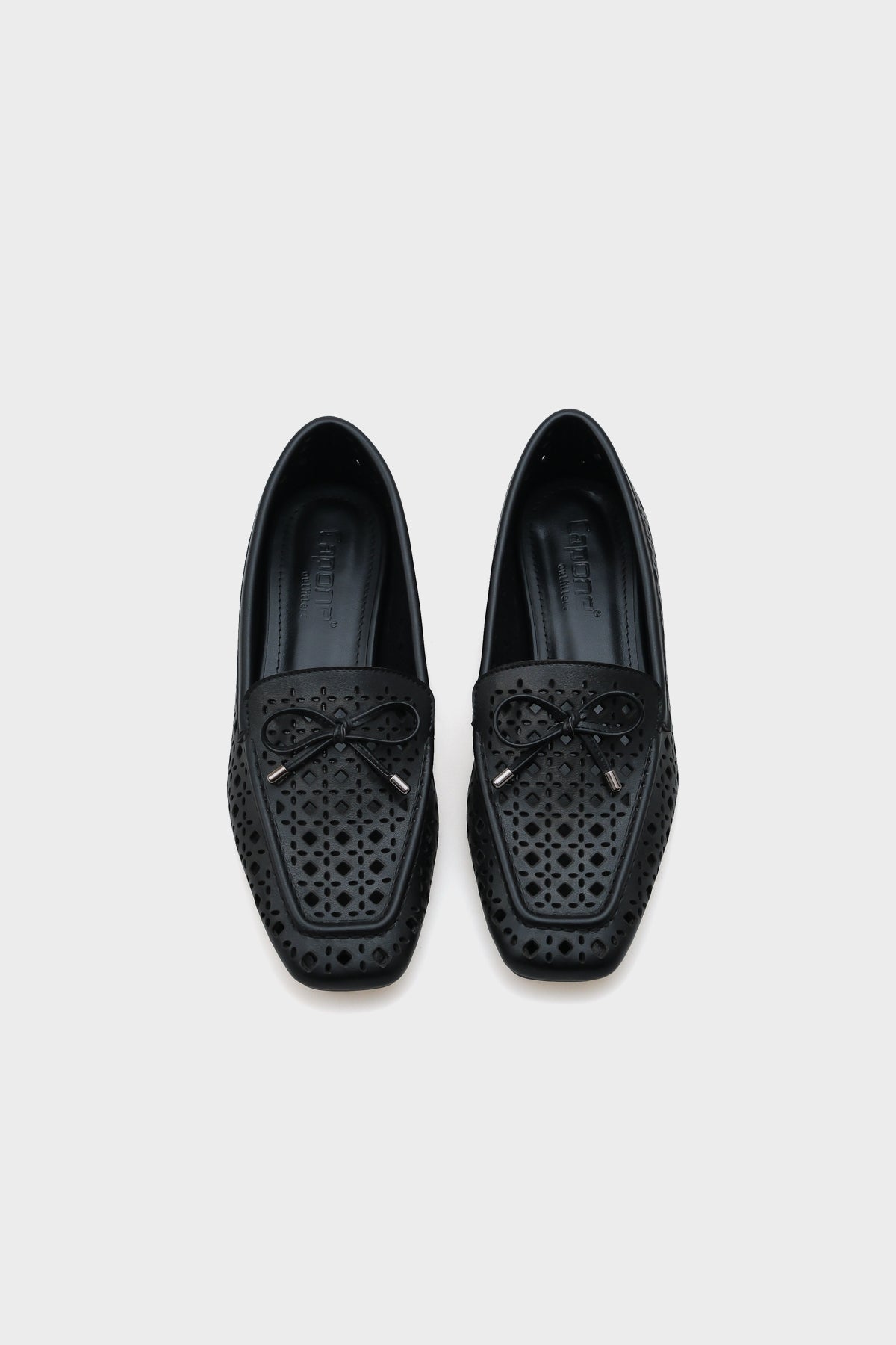 Cara Zımbalı Metalik Kadın Loafer