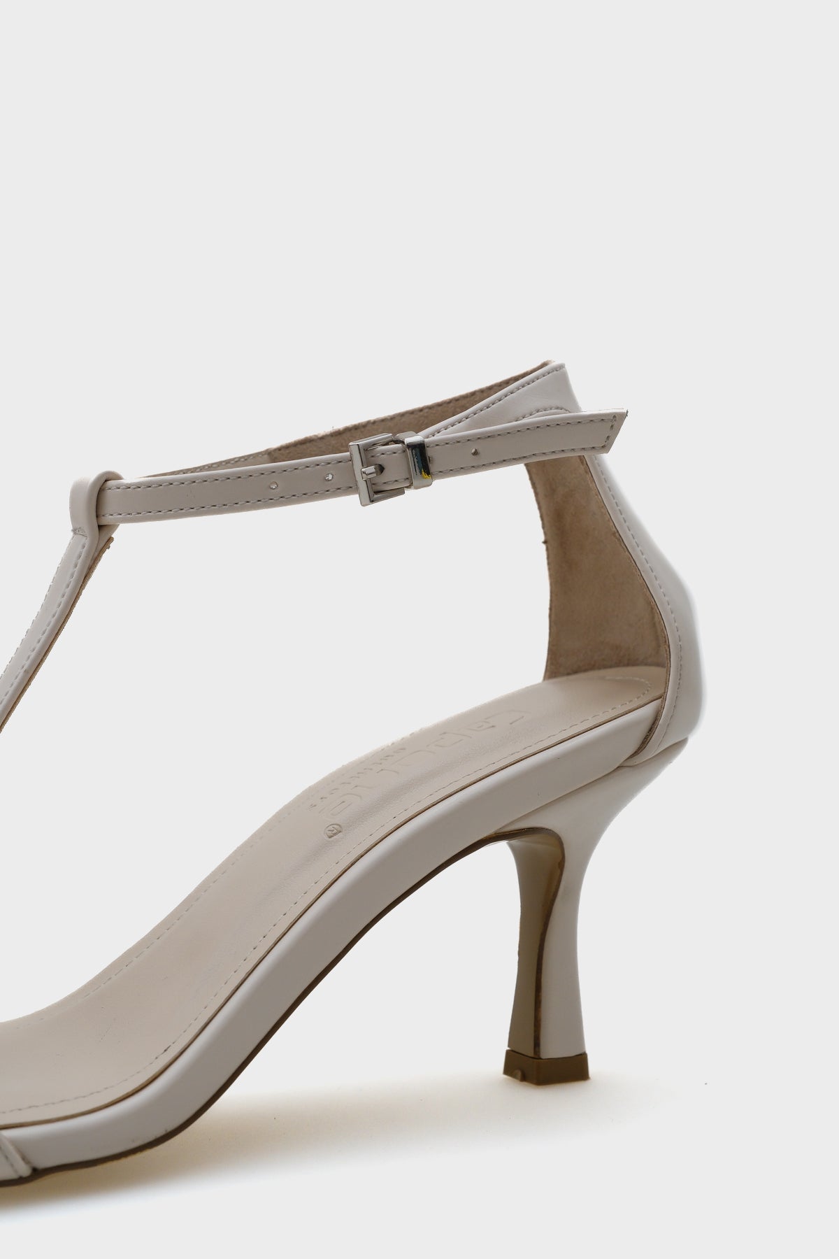 Dalia Orta Topuklu Bilekten Bantlı Kadın Sandalet