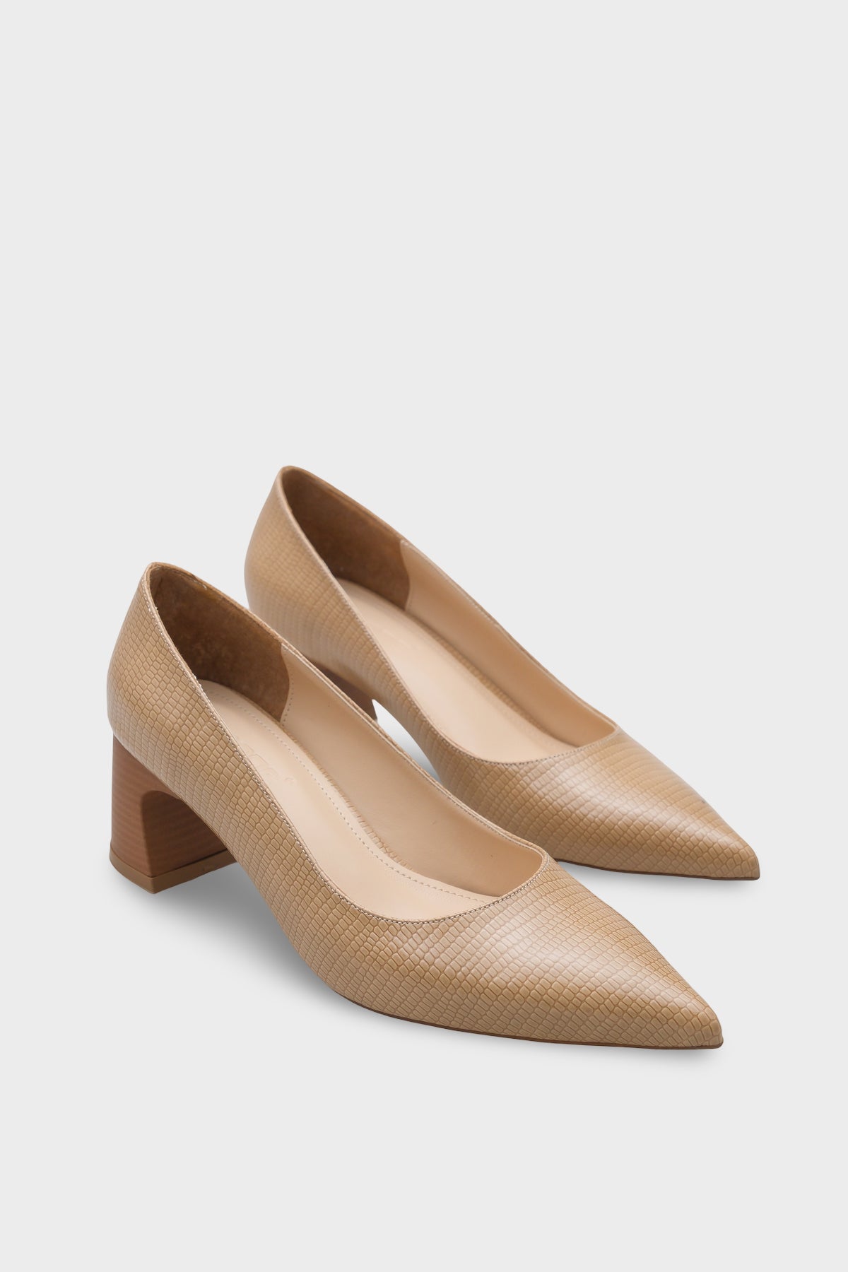 Krysta Kalın Orta Topuklu Kadın Günlük Şık Ayakkabı