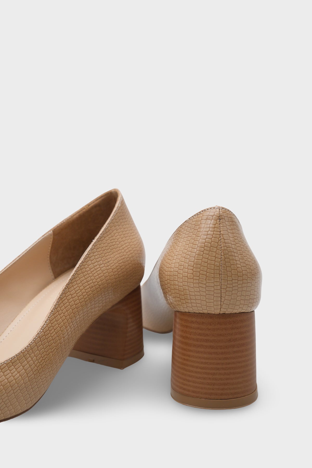 Krysta Kalın Orta Topuklu Kadın Günlük Şık Ayakkabı