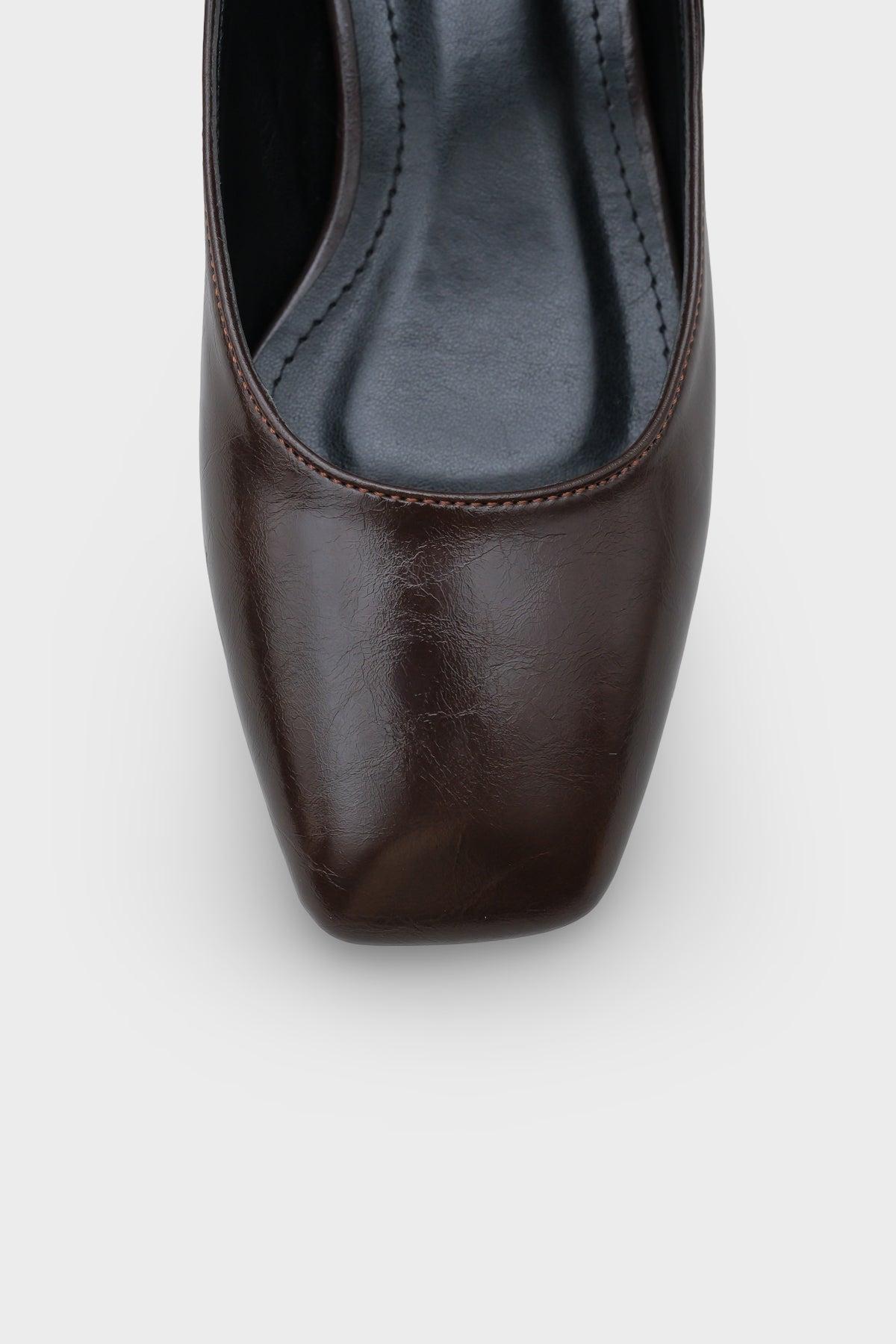 Darell Kısa Topuklu Küt Burunlu Bantlı Mary Jane Kadın Ayakkabı