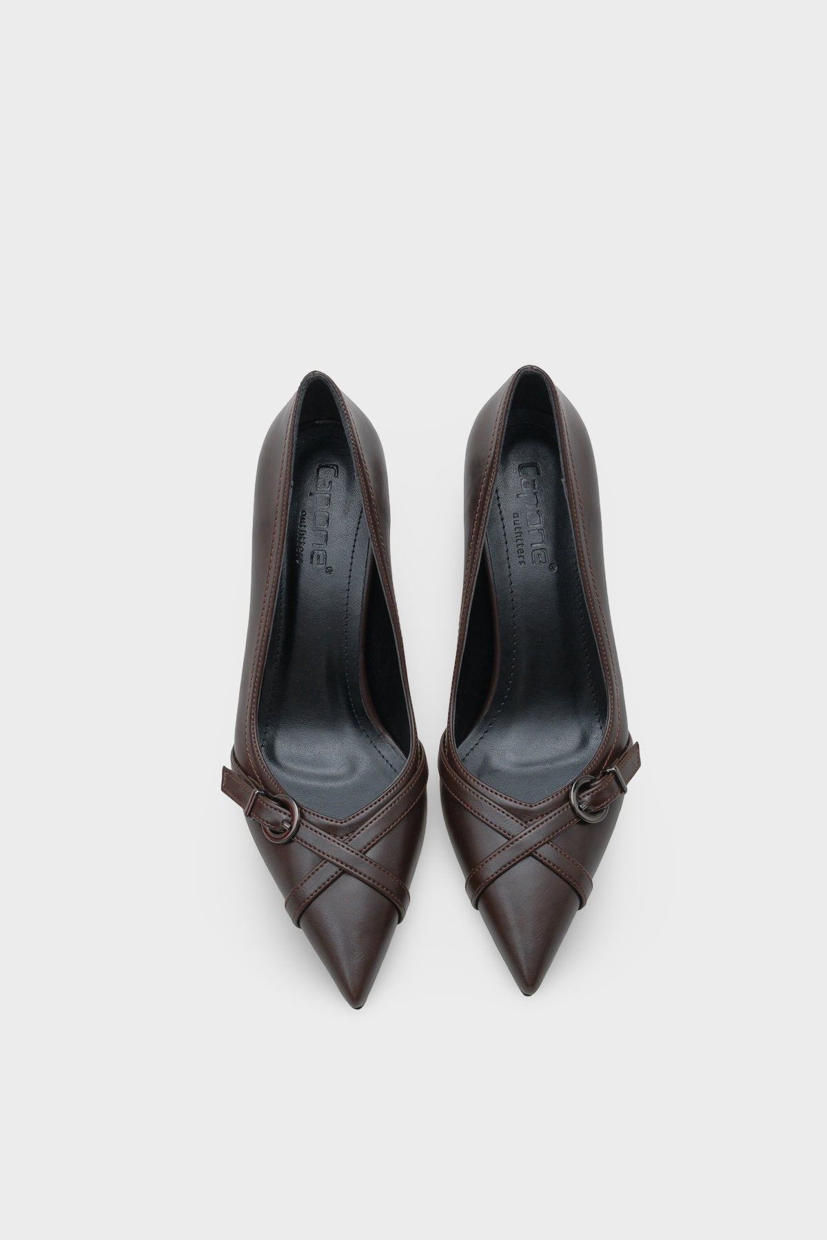 Elysee Orta Topuklu Tokalı Günlük Şık Topuklu Ayakkabı