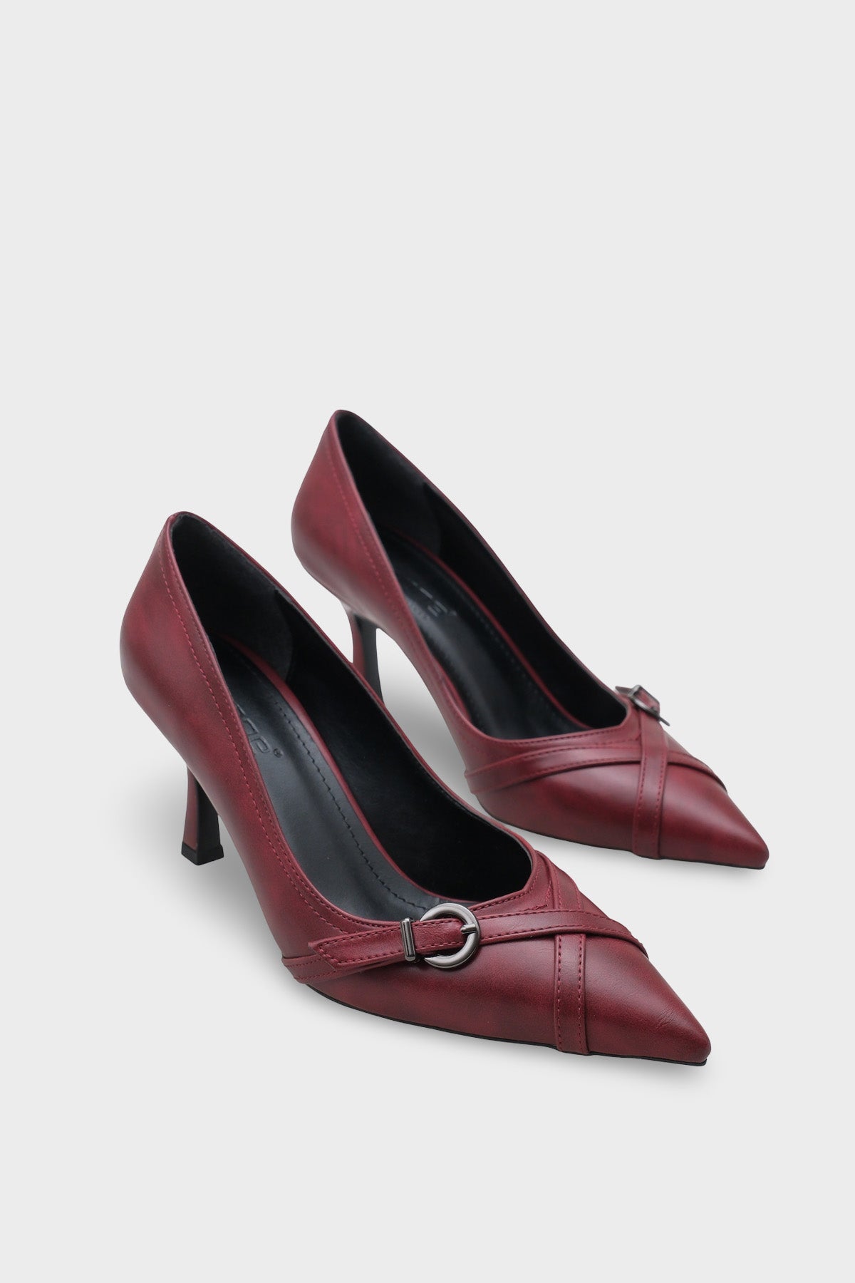 Elysee Orta Topuklu Tokalı Günlük Şık Topuklu Ayakkabı