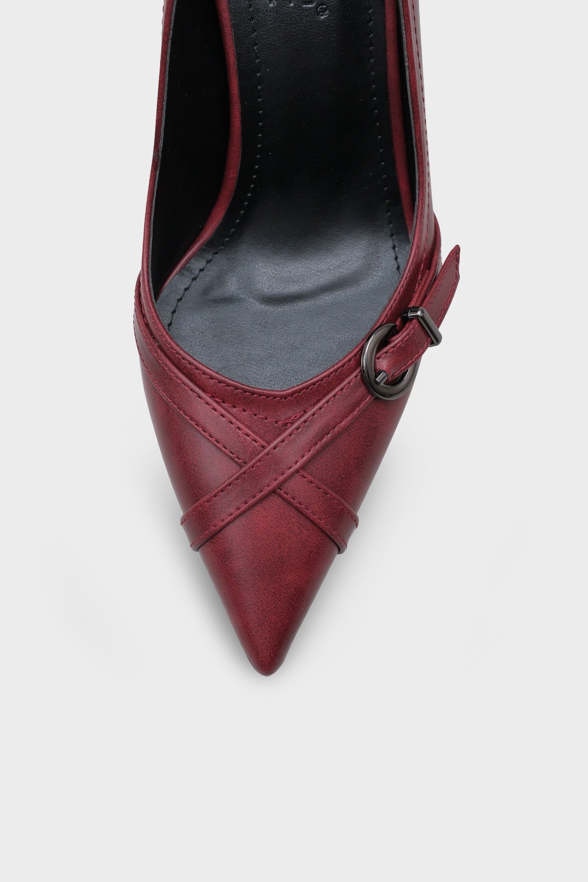 Elysee Orta Topuklu Tokalı Günlük Şık Topuklu Ayakkabı