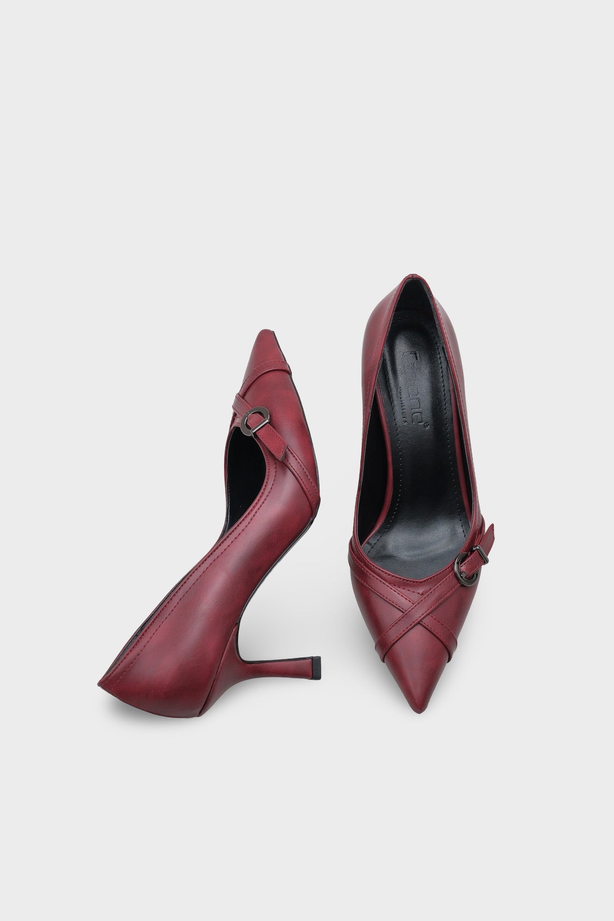 Elysee Orta Topuklu Tokalı Günlük Şık Topuklu Ayakkabı