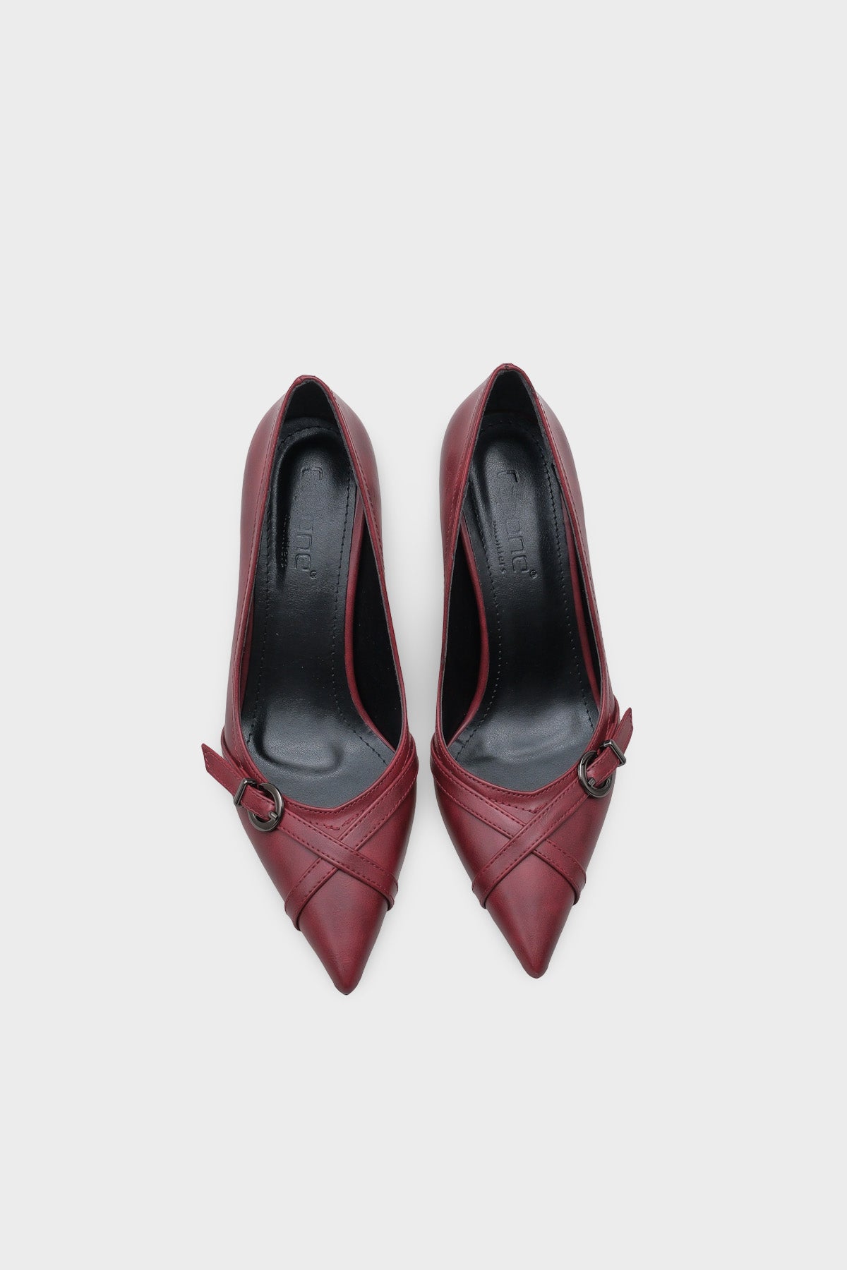 Elysee Orta Topuklu Tokalı Günlük Şık Topuklu Ayakkabı