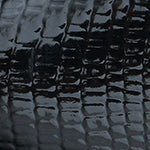 Melody Sivri Burunlu Orta Topuklu Rugan Görünümlü Kadın Ayakkabı