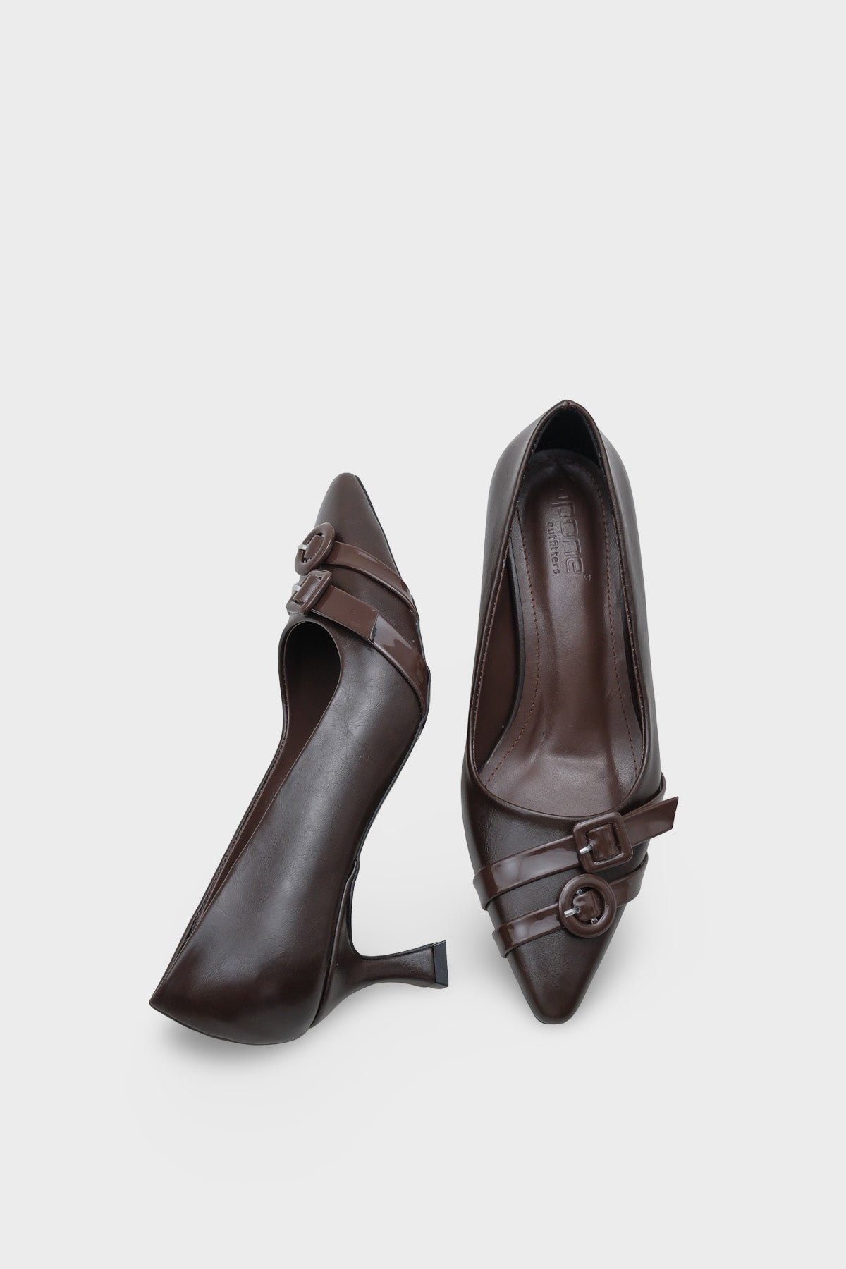 Mirabel Sivri Burunlu Tokalı Orta Topuklu Kadın Ayakkabı