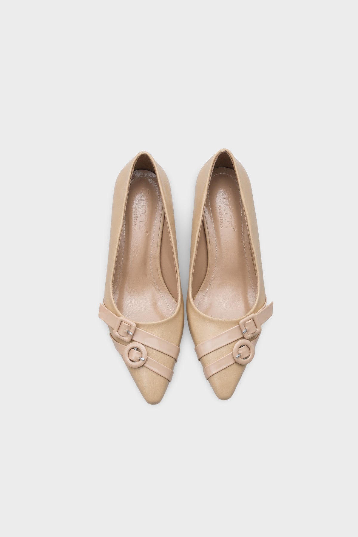 Mirabel Sivri Burunlu Tokalı Orta Topuklu Kadın Ayakkabı