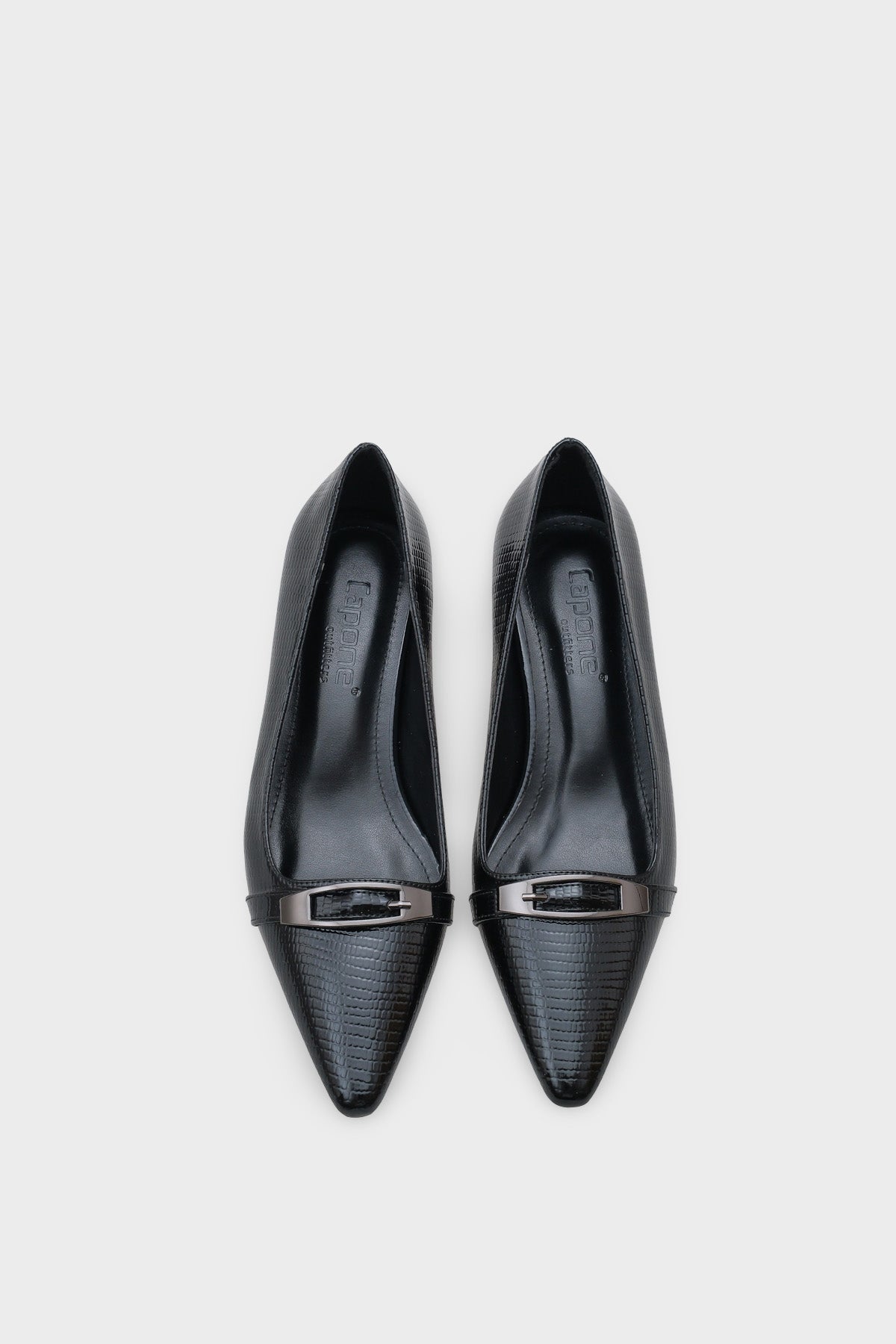 Jodi Metal Aksesuarlı Kısa Topuklu Kadın Ayakkabı