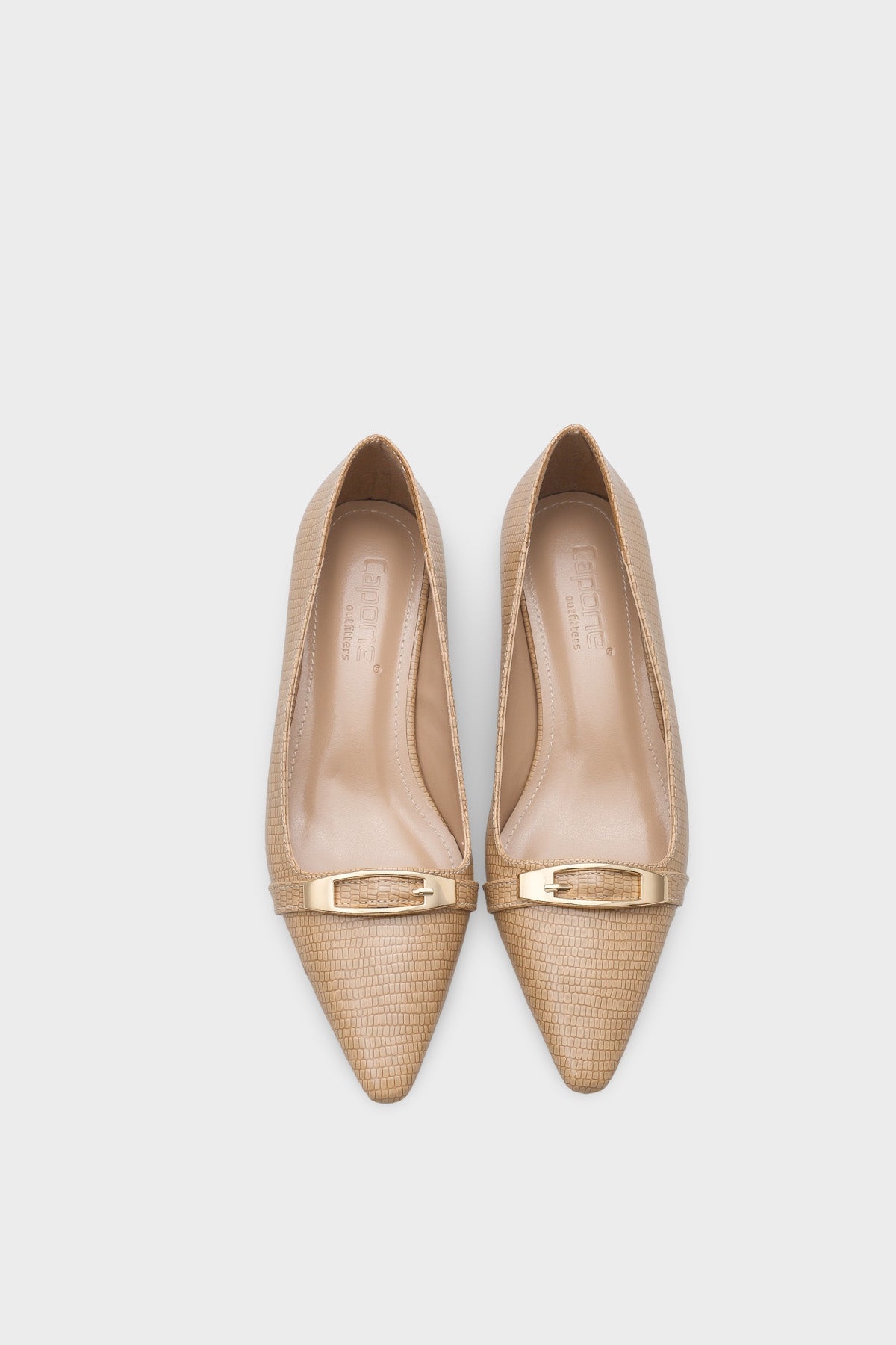 Jodi Metal Aksesuarlı Kısa Topuklu Kadın Ayakkabı