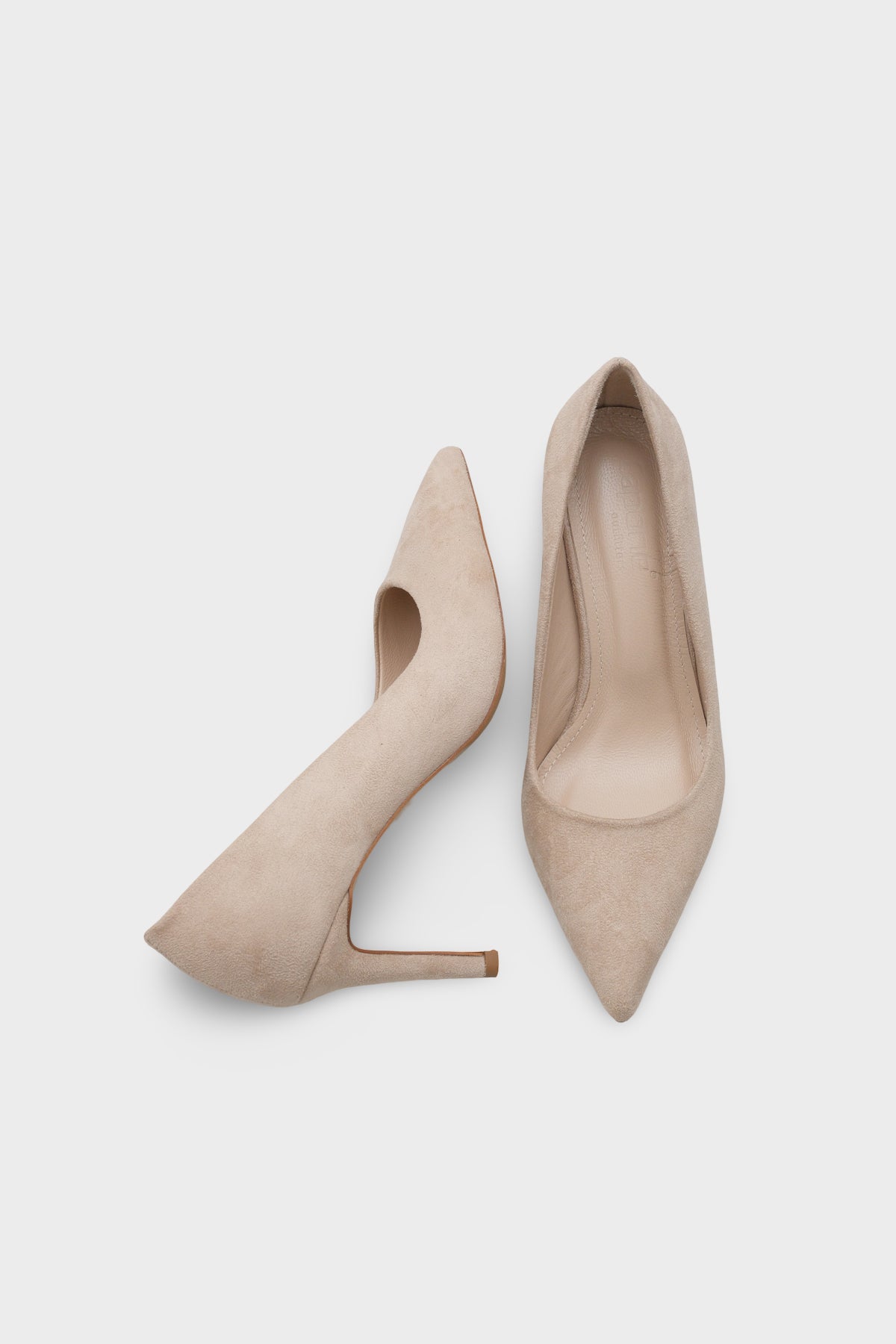 Rhonda Orta Topuklu Günlük Şık Astar Hakiki Deri Stiletto