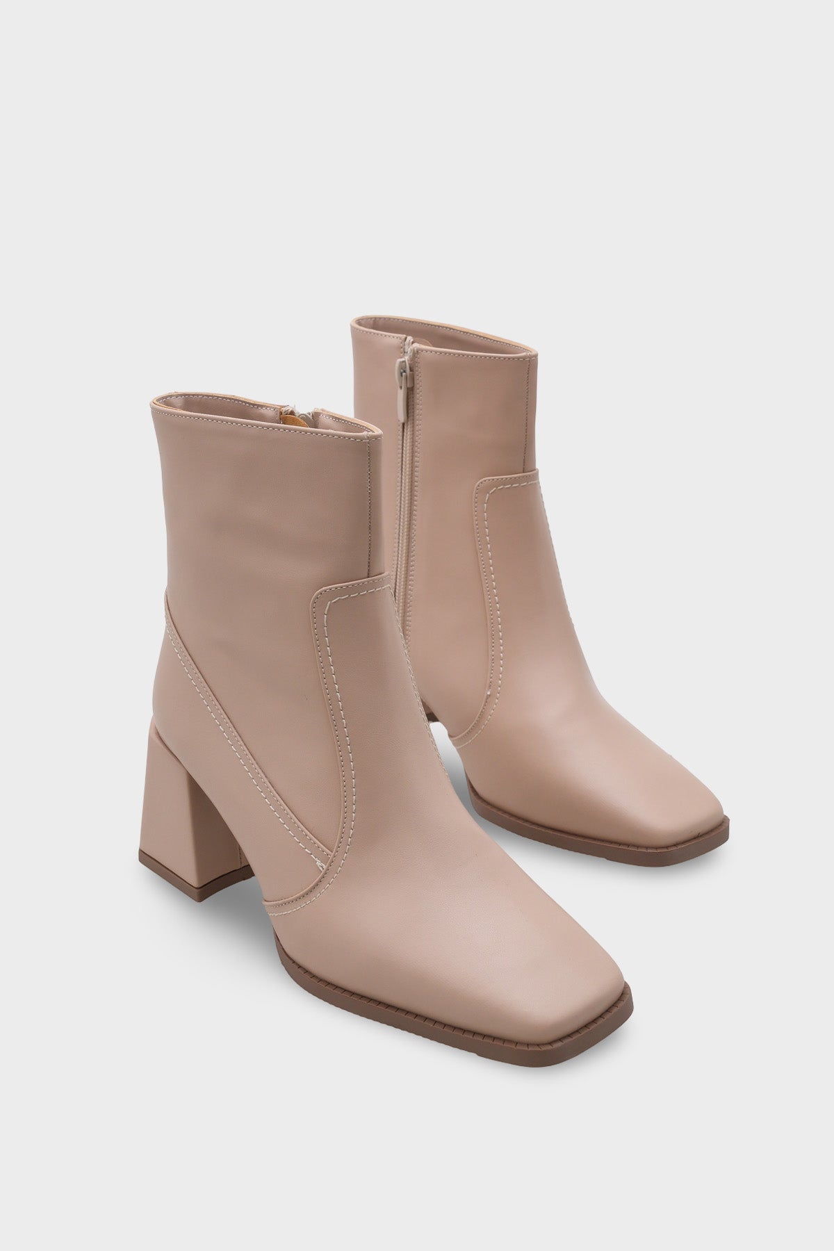 Anjela Küt Burunlu Yandan Fermuarlı Kadın Bot