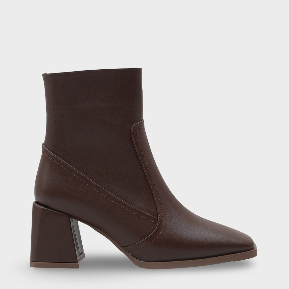 Anjela Küt Burunlu Yandan Fermuarlı Kadın Bot