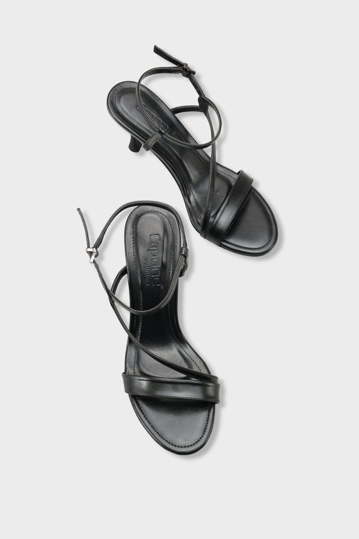 Corilla Yuvarlak Burunlu Orta Topuklu Bilekten Bantlı Kadın Şık Ayakkabı