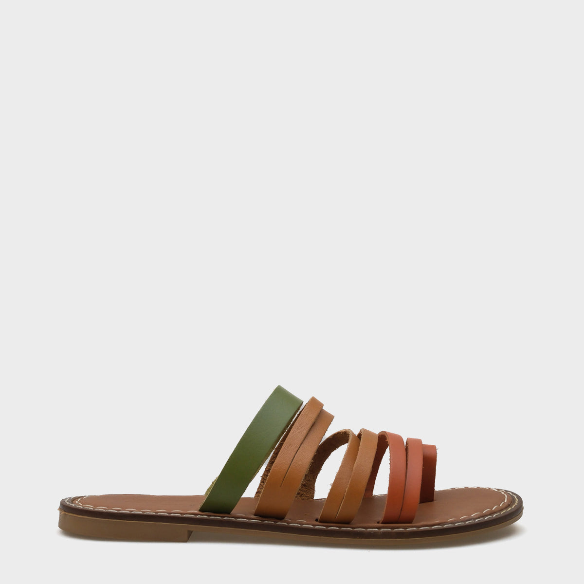 Lyssa 5555 Hakiki Deri Kadın Bodrum Terlik