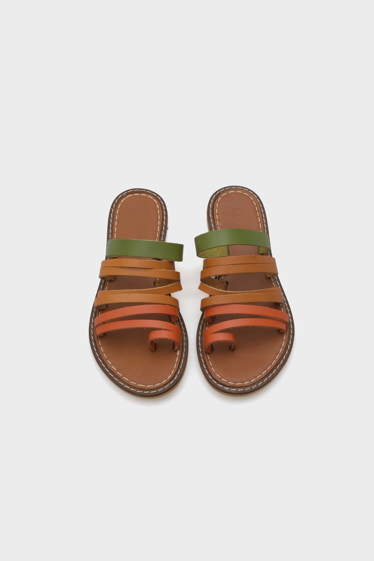 Lyssa 5555 Hakiki Deri Kadın Bodrum Terlik