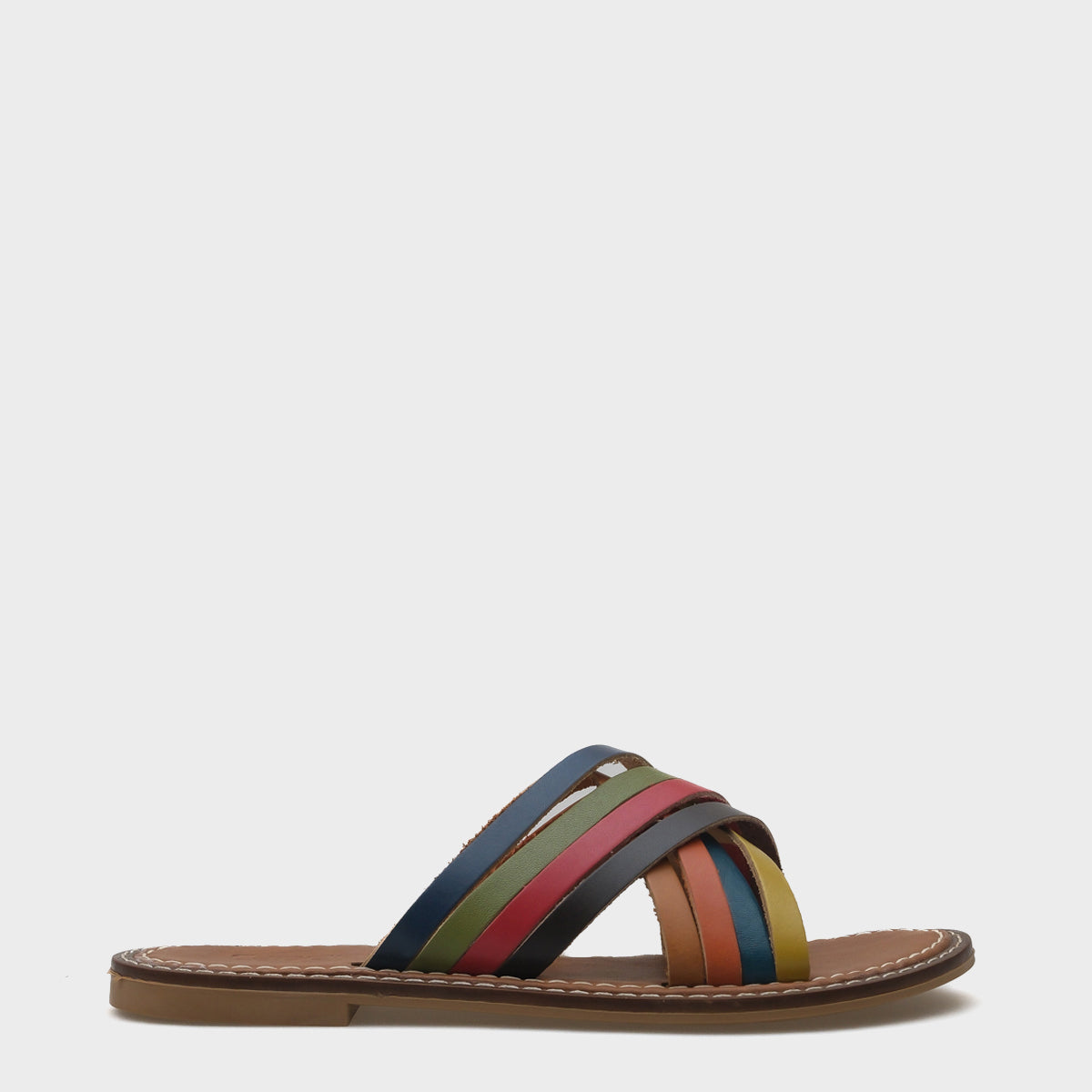 Maddy 8098 Hakiki Deri Kadın Bodrum Terlik