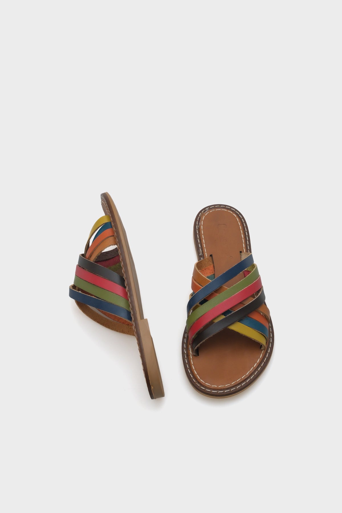 Maddy 8098 Hakiki Deri Kadın Bodrum Terlik