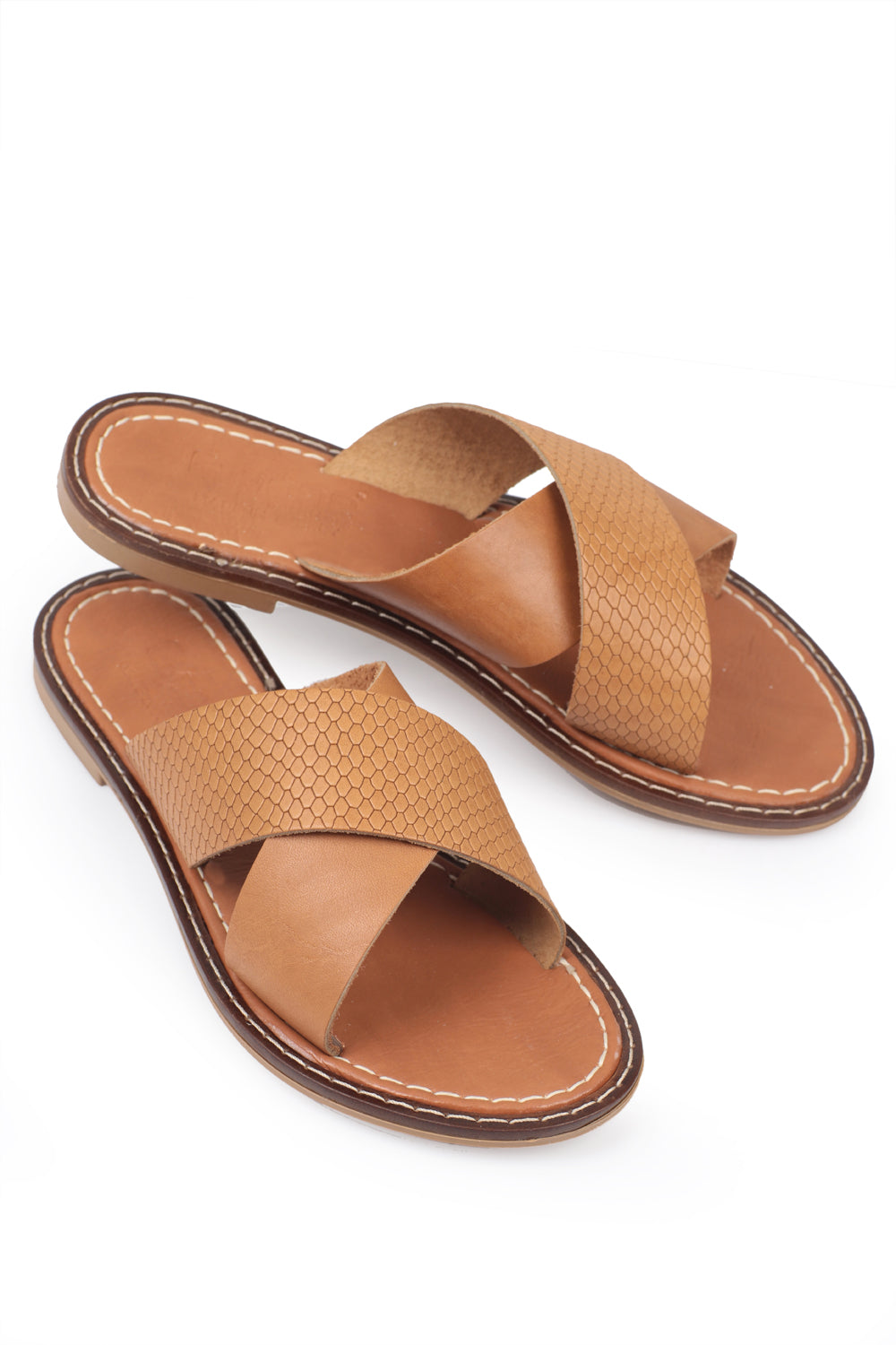 881 Hakiki Deri Bodrum Kadın Terlik