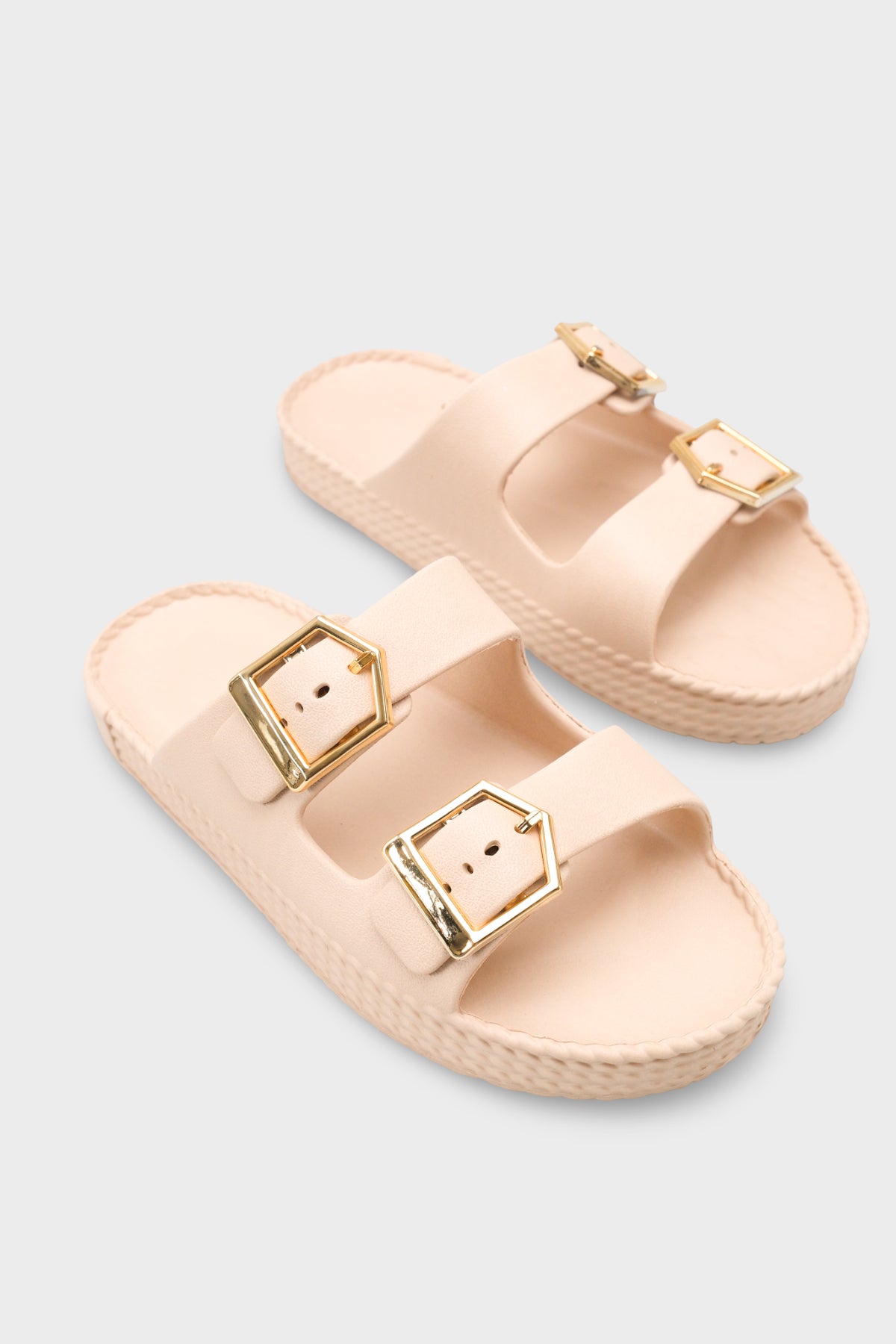 Jolyn Eva Çift Tokalı Kadın Terlik