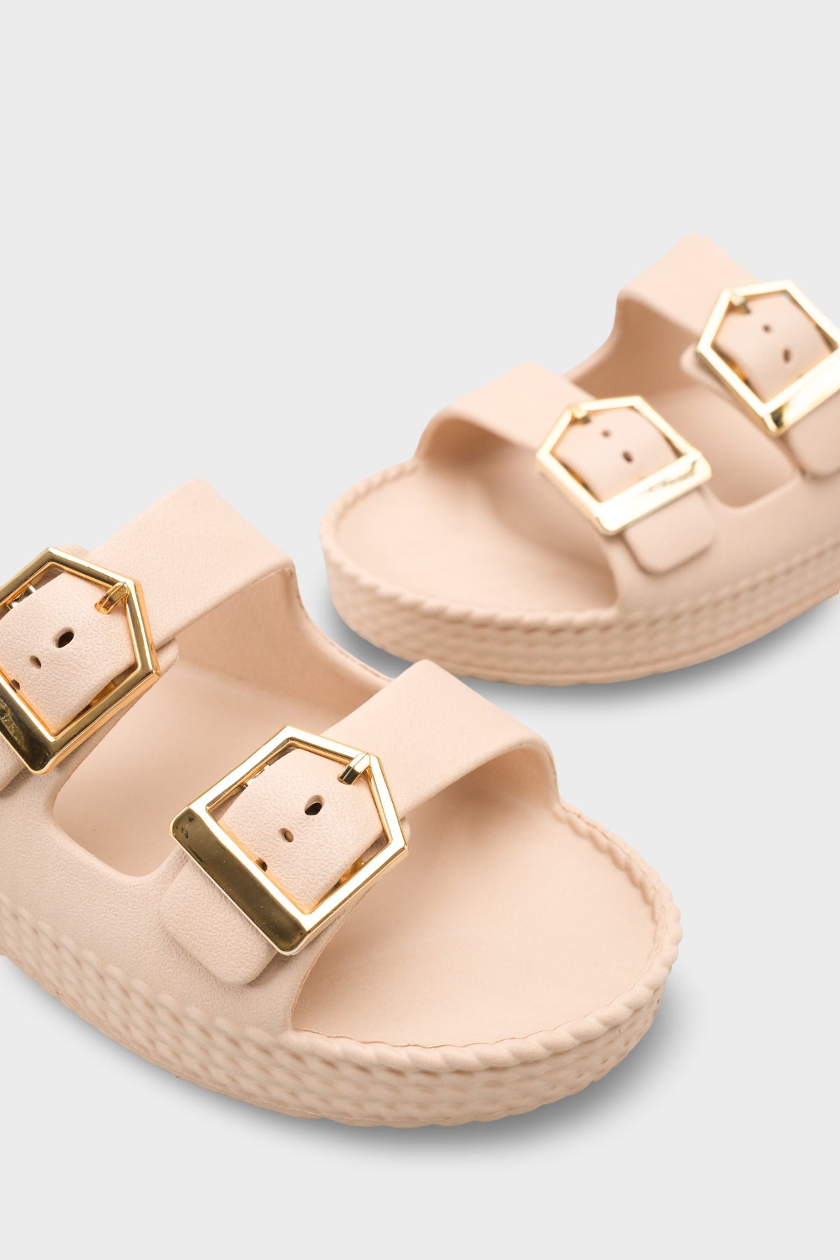 Jolyn Eva Çift Tokalı Kadın Terlik