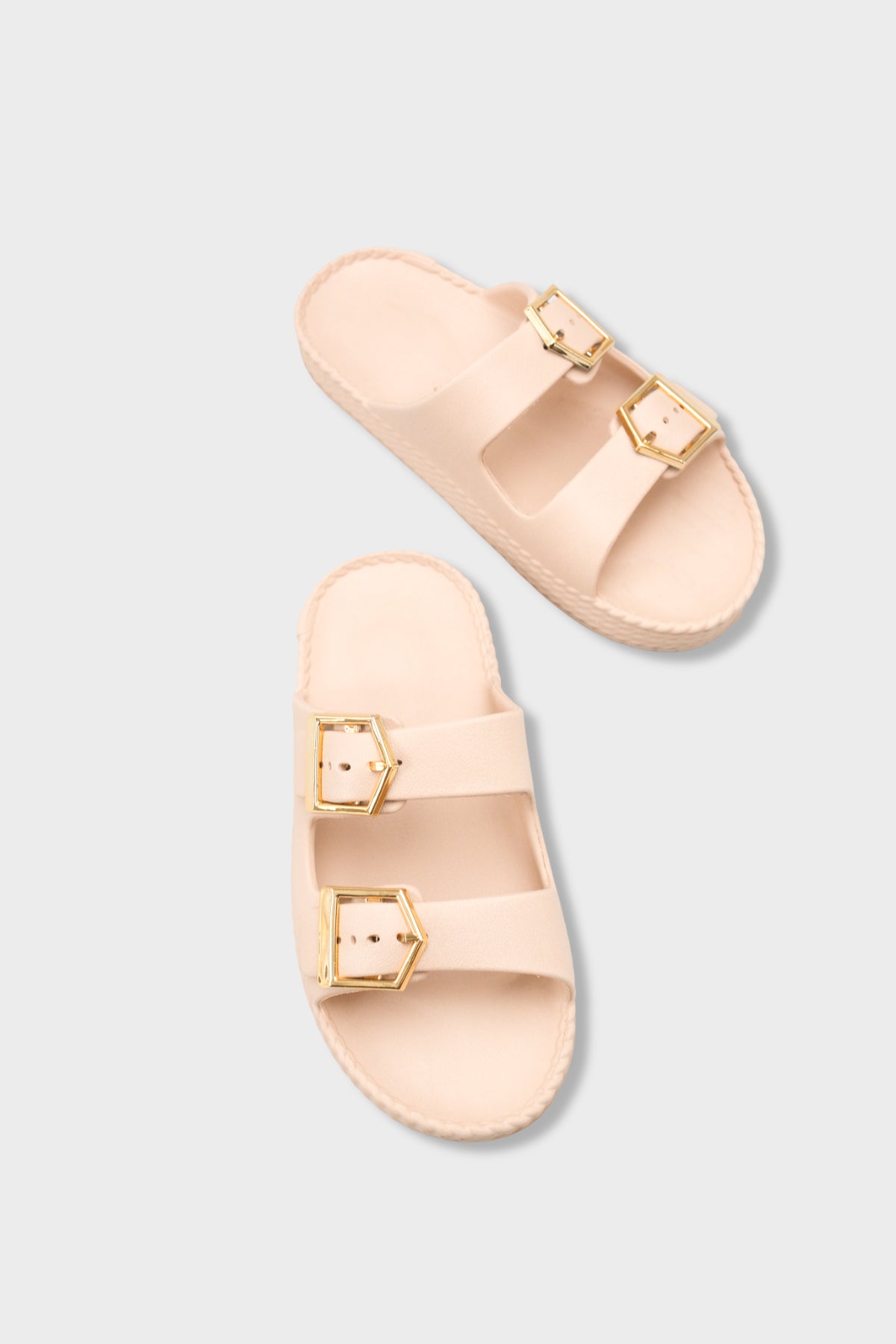 Jolyn Eva Çift Tokalı Kadın Terlik