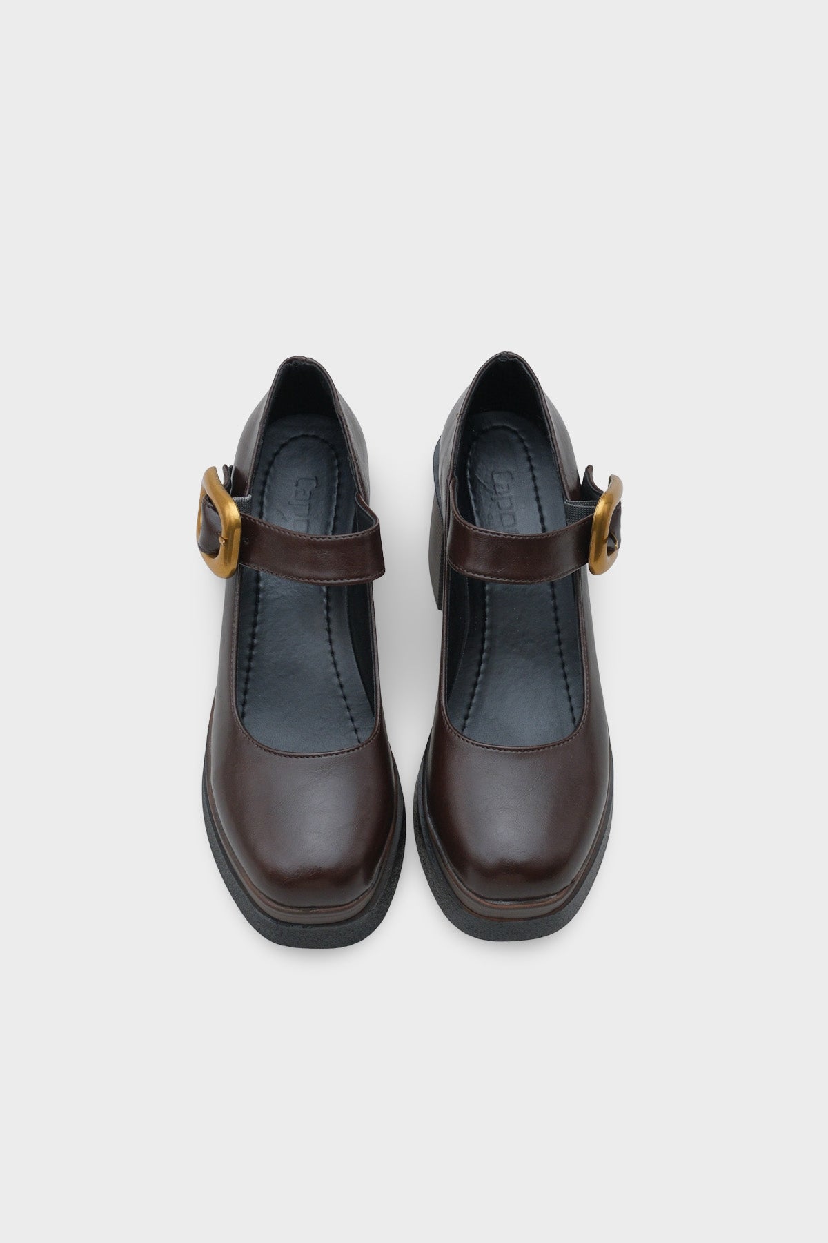 Michelina Yüksek Tabanlı Topuklu Tokalı Mary Jane Kadın Ayakkabı