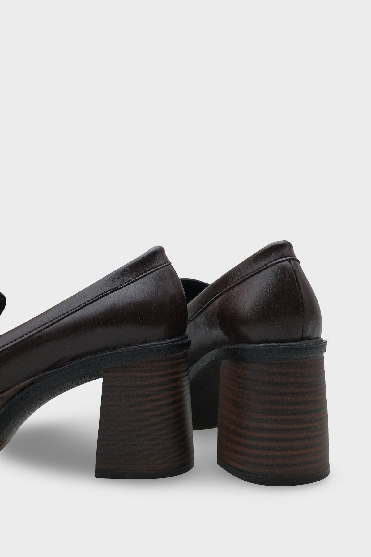 Rowena Yüksek Tabanlı Topuklu Tokalı Loafer Kadın Ayakkabı