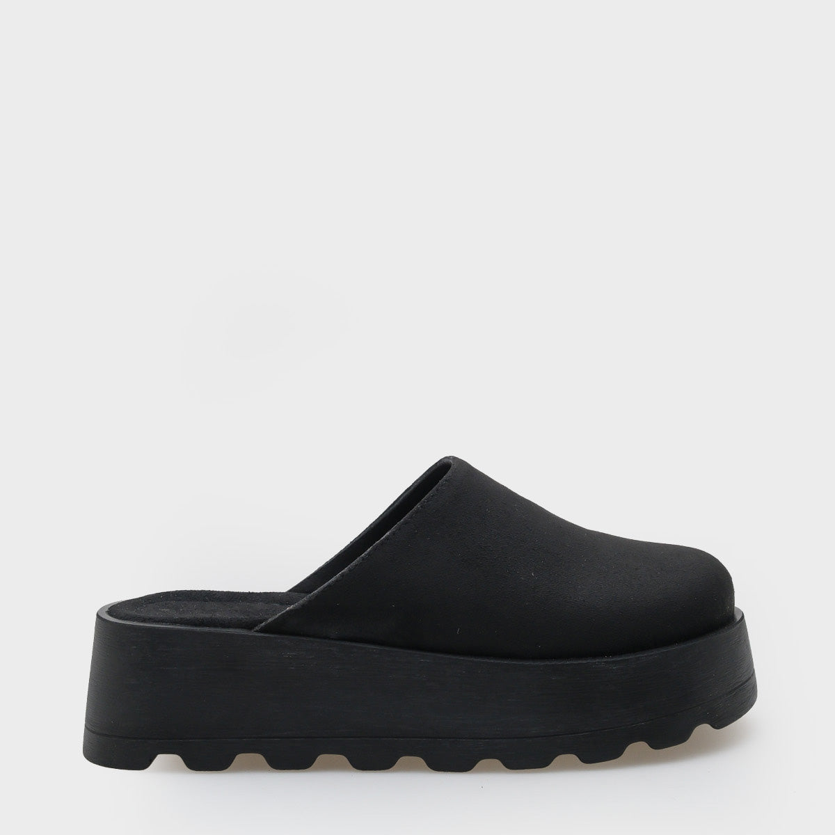 Marlyn Kürklü Süet Görünümlü Kadın Sabo