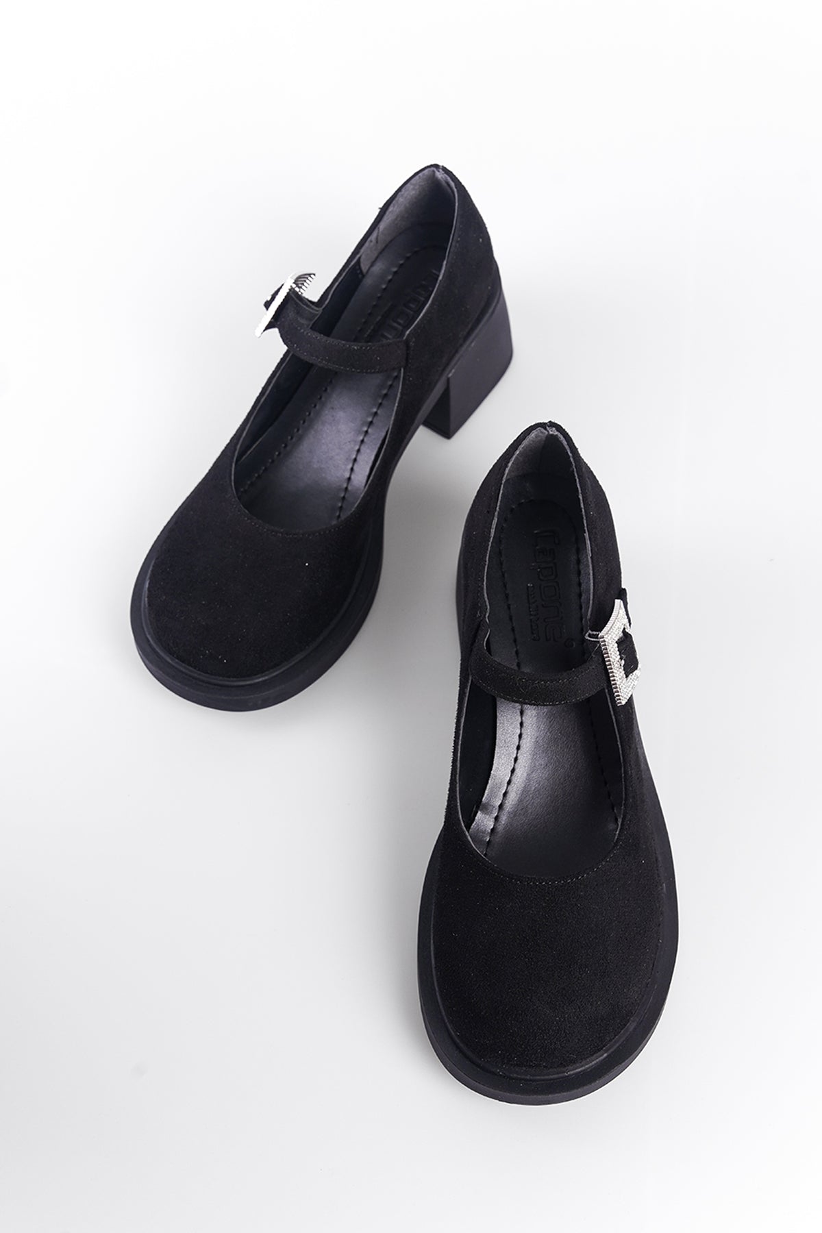 Taşlı Tokalı Mary Jane Kadın Ayakkabı