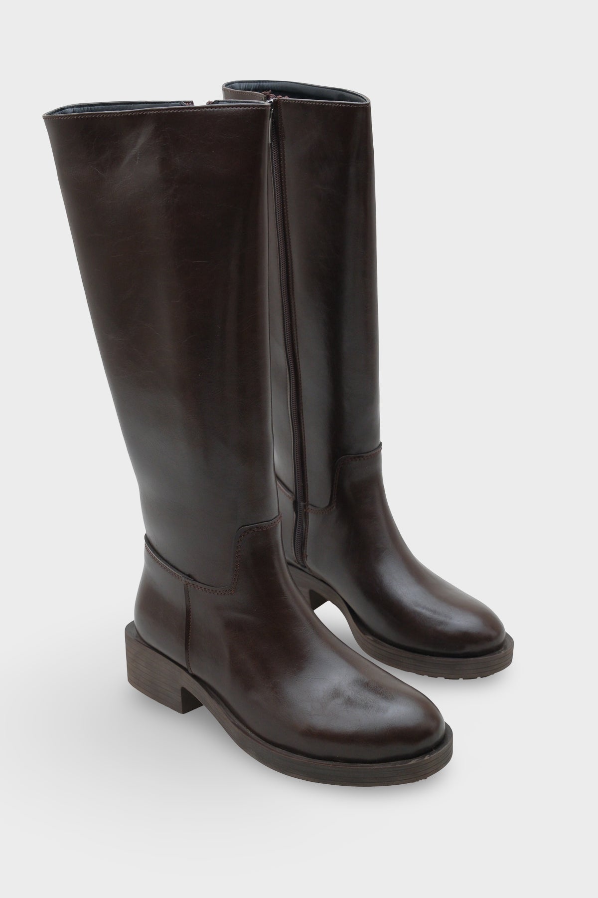 Zena Yuvarlak Burunlu Kadın Çizme