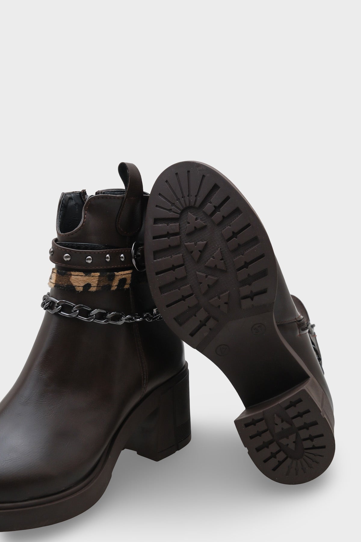 Meridith Metal Tokalı Kadın Bot