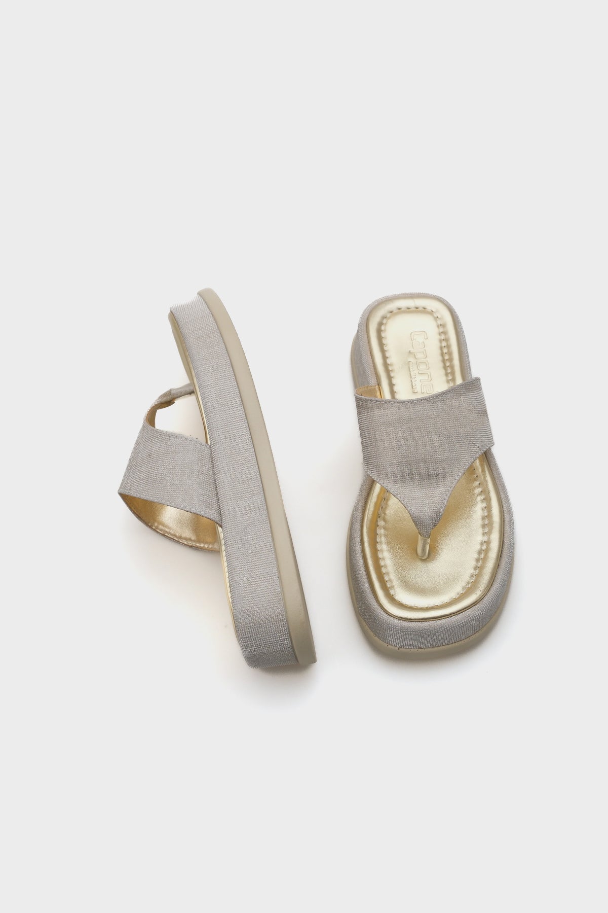 Margalo Dolgu Topuklu Taşlı Parmak Arası Kadın Terlik