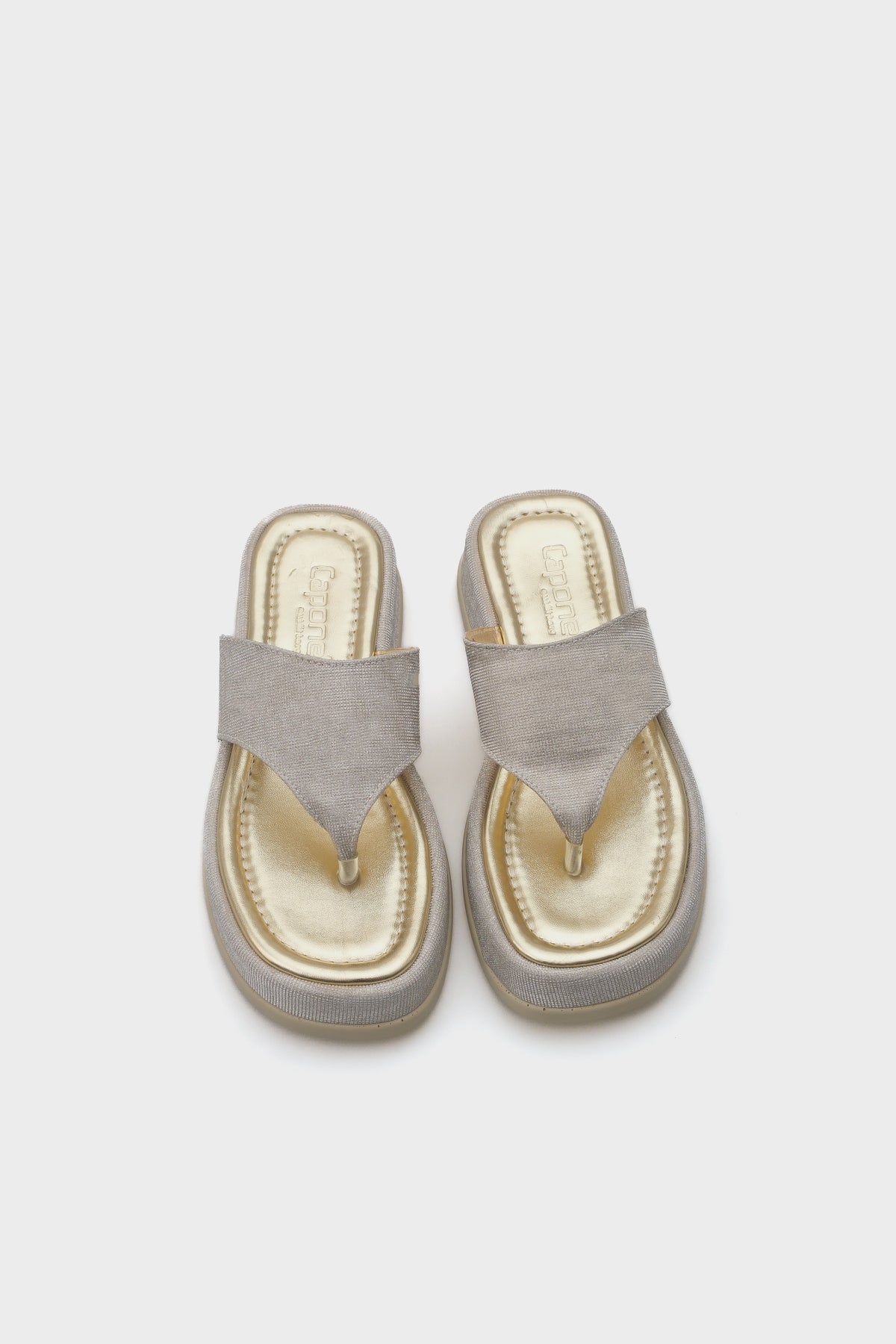 Margalo Dolgu Topuklu Taşlı Parmak Arası Kadın Terlik