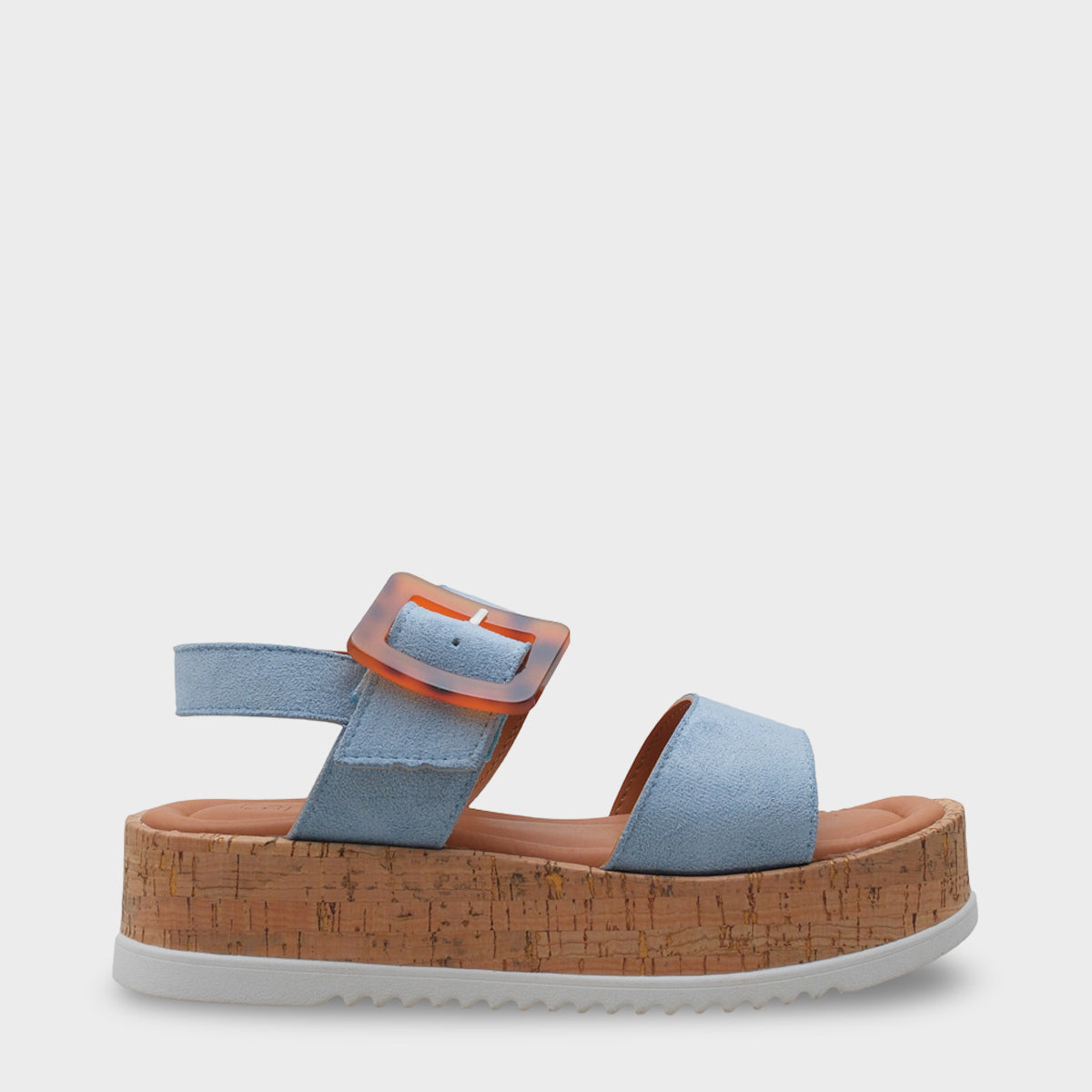 Bertie Dolgu Topuklu Bantlı Kadın Sandalet