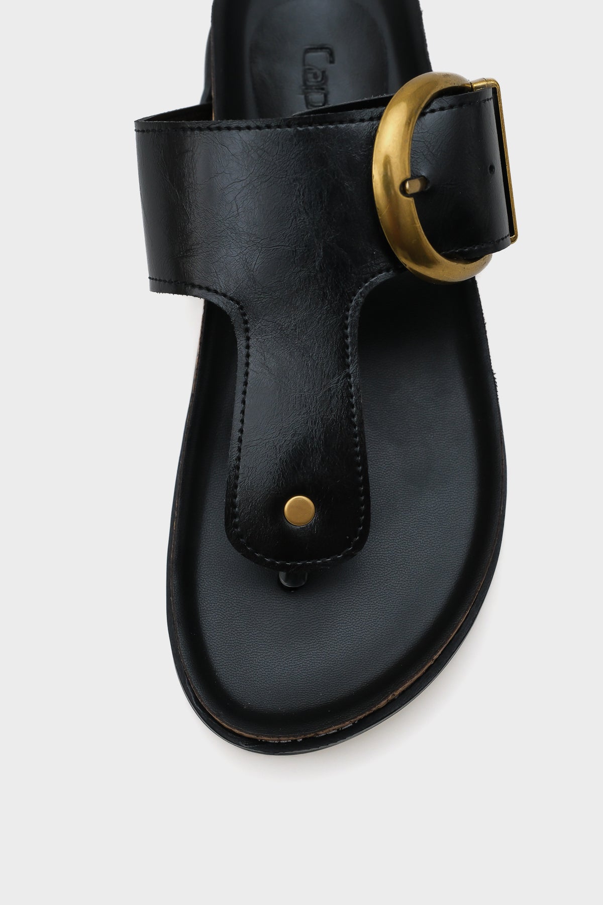 Margot Dolgu Topuklu Parmak Arası Tek Tokalı Kadın Konfor Terlik