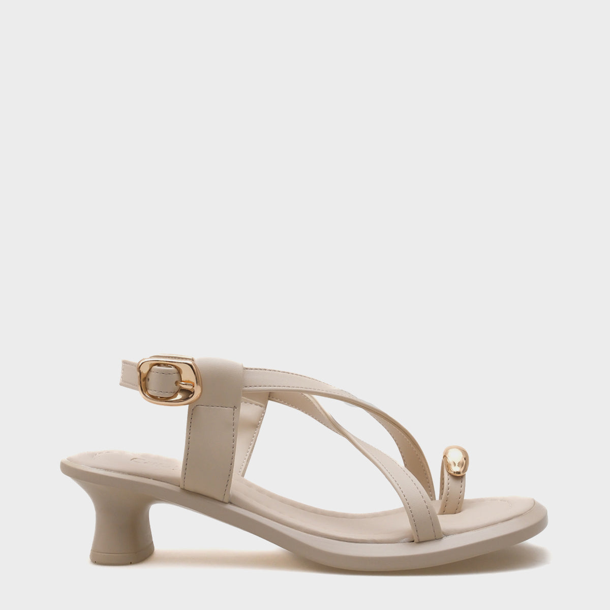 Vally Orta Topuklu Parmak Arası Kadın Sandalet