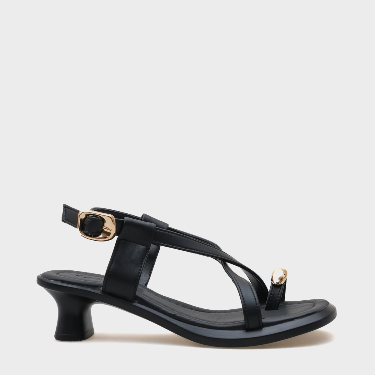 Vally Orta Topuklu Parmak Arası Kadın Sandalet