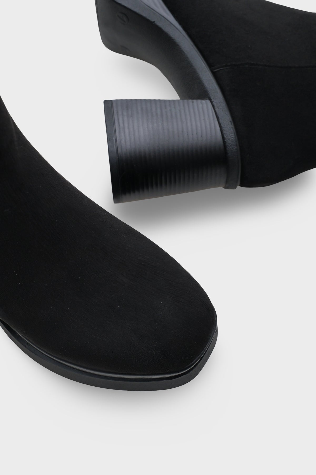 Sherry 1504 Yuvarlak Burunlu Yandan Fermuarlı Orta Topuklu Kadın Bot