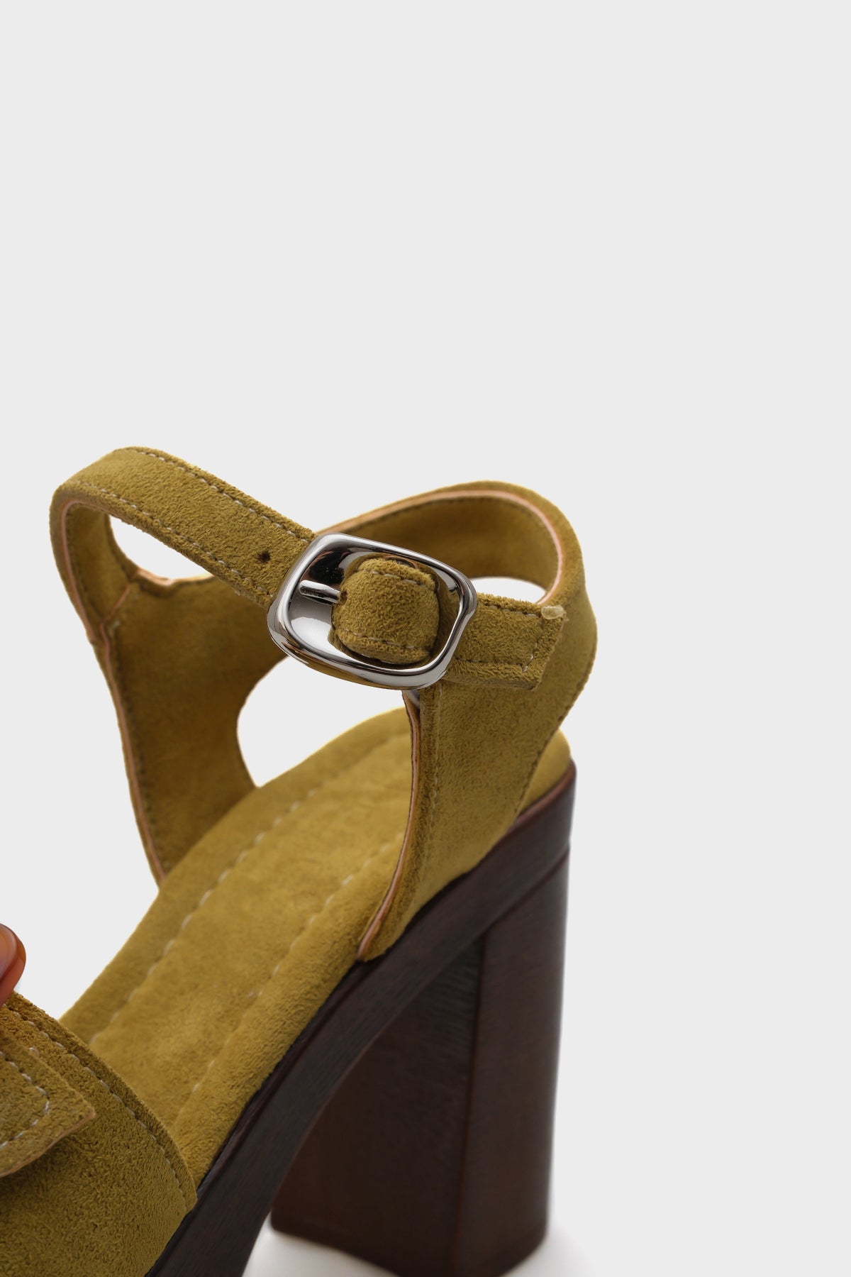 Marit Platform Leopar Tokalı Kadın Sandalet