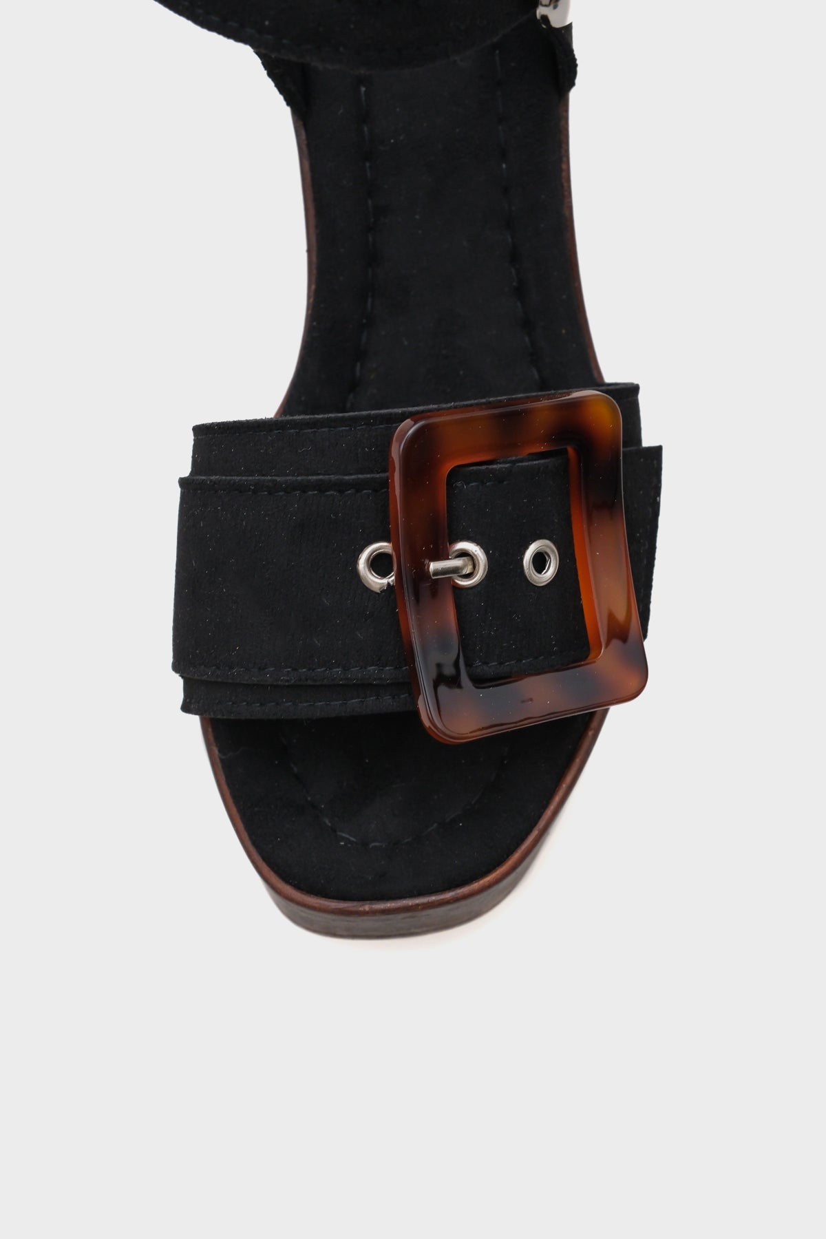 Marit Platform Leopar Tokalı Kadın Sandalet